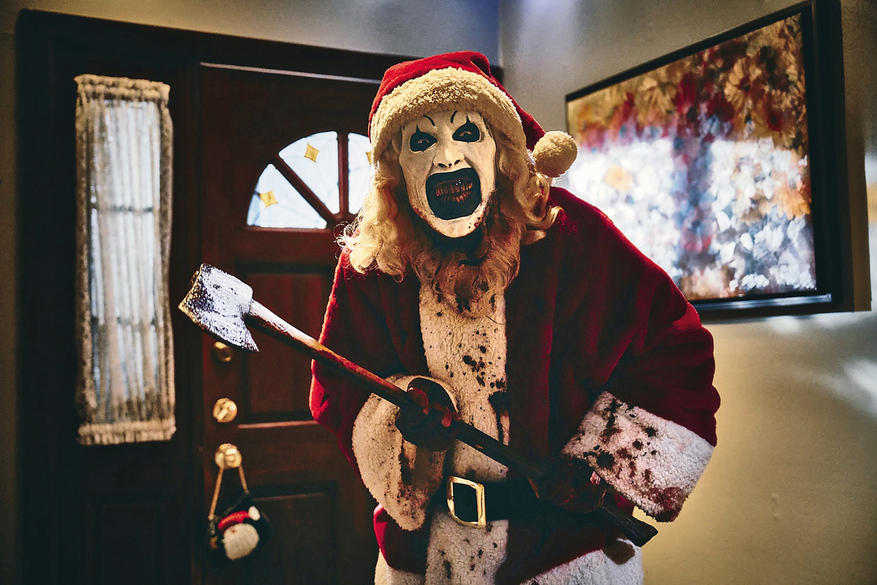 《劊樂小丑》系列的變態砍殺一集集推高天花板，電影更多在試探人類生心理臨界點。（車庫提供）