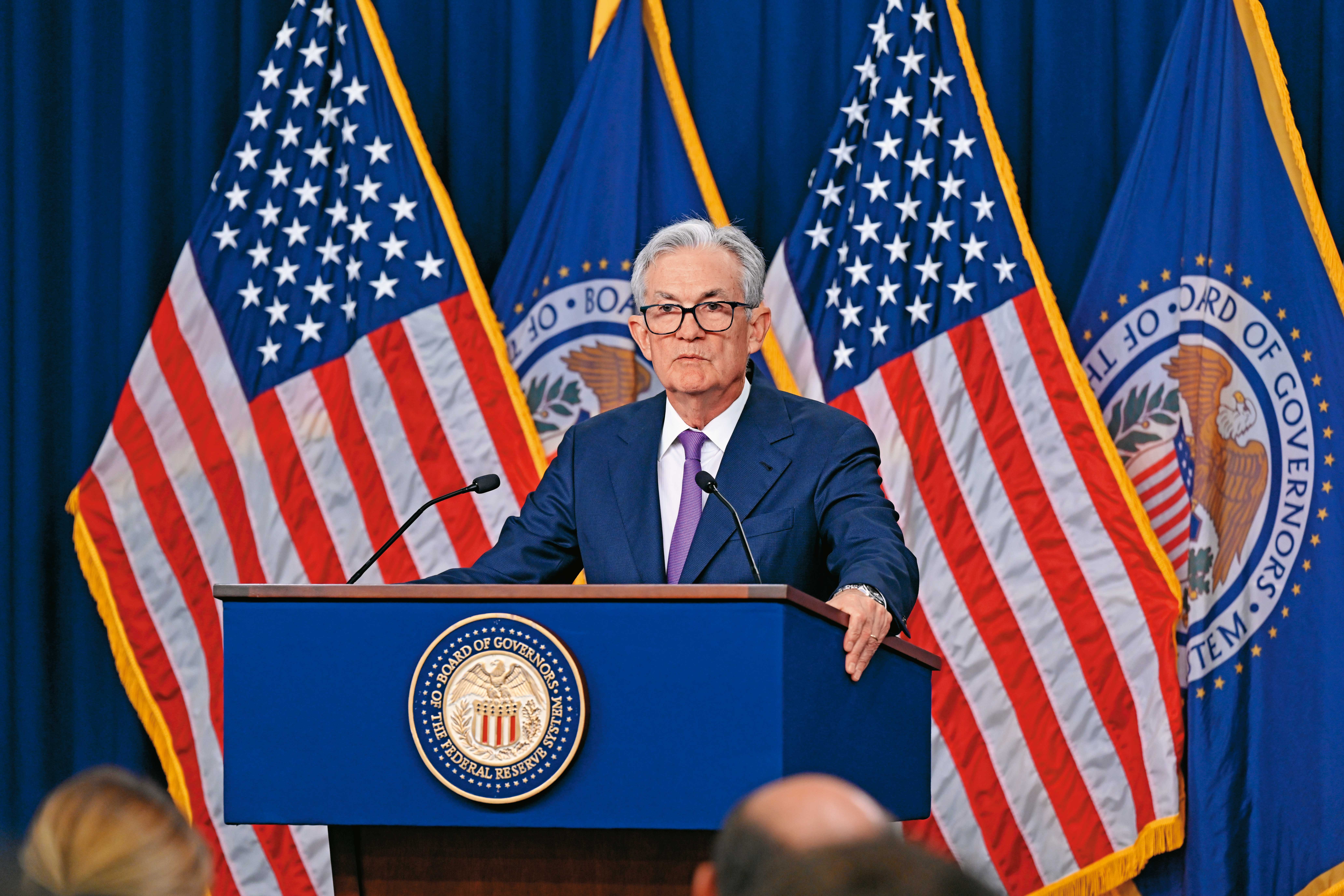 眾所企盼的美國聯準會降息即將來了，債市率先反映。圖為聯準會主席鮑威爾。（聯準會提供）