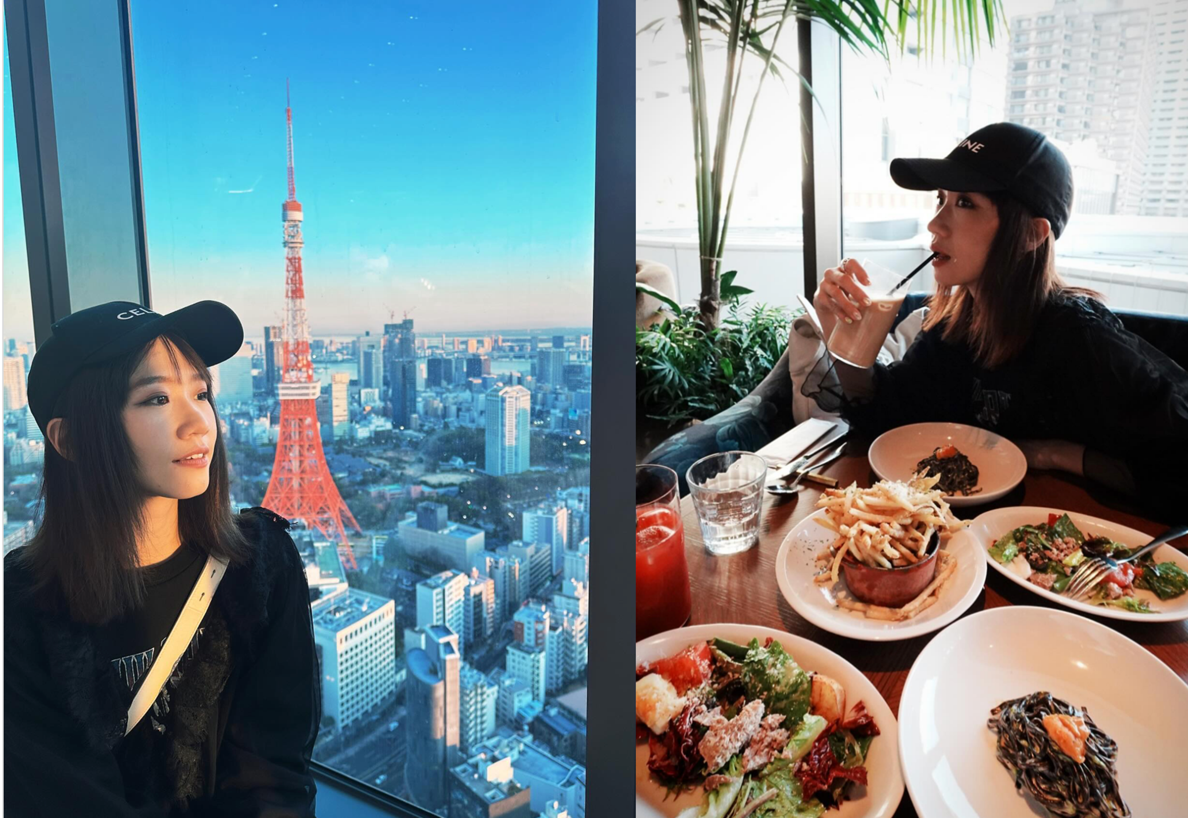 Lulu到東京旅遊曬照,長髮新造型驚豔網友。(翻攝自Lulu IG)