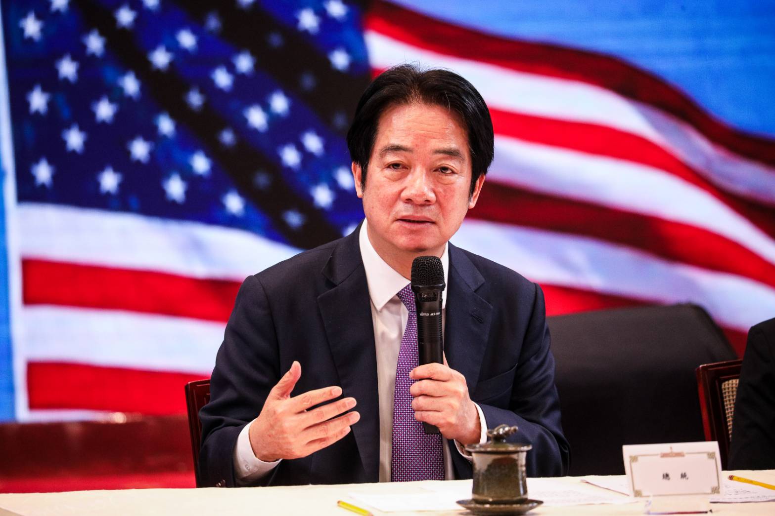 總統賴清德原訂明（22日）起訪問非洲友邦史瓦帝尼王國，卻遭中國干預而緊急暫緩此次訪問行程。（鏡報鄒保祥）