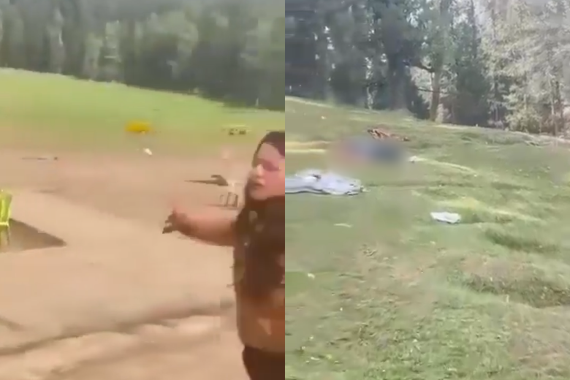 印度北部喀什米爾地區帕哈爾加姆（Pahalgam）的貝薩蘭山谷日前遭遇恐攻，武裝份子持槍掃射遊客，現場屍橫遍野。（翻攝X@ChartWizMani）