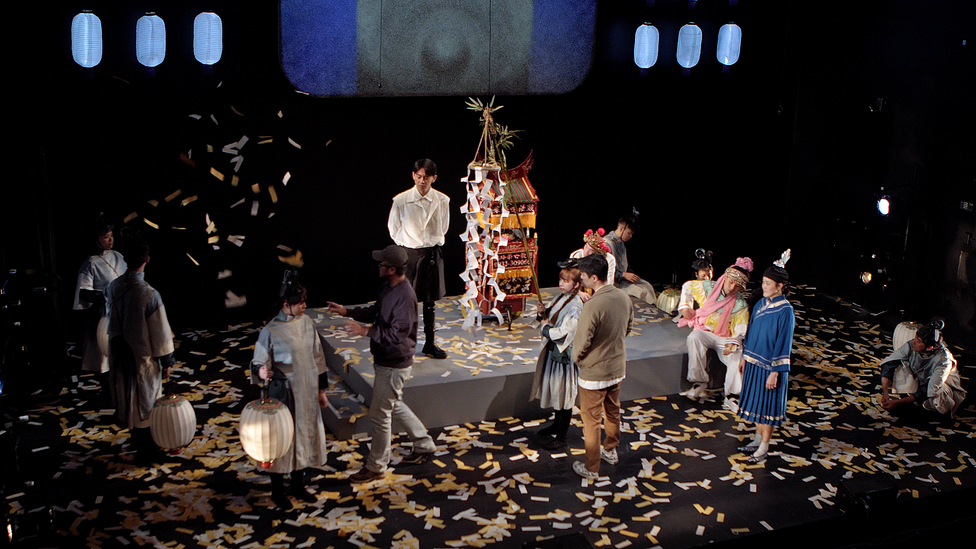 《勸世三姊妹》日前赴百老匯展演，藉此尋求海外發展機會。（躍演提供，Jeff Yu攝影）