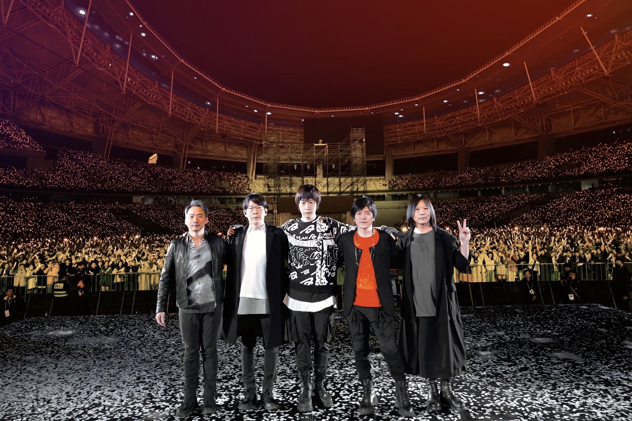 五月天《好好好想見到你》演唱會在上海唱完2023最終場。(相信音樂提供)