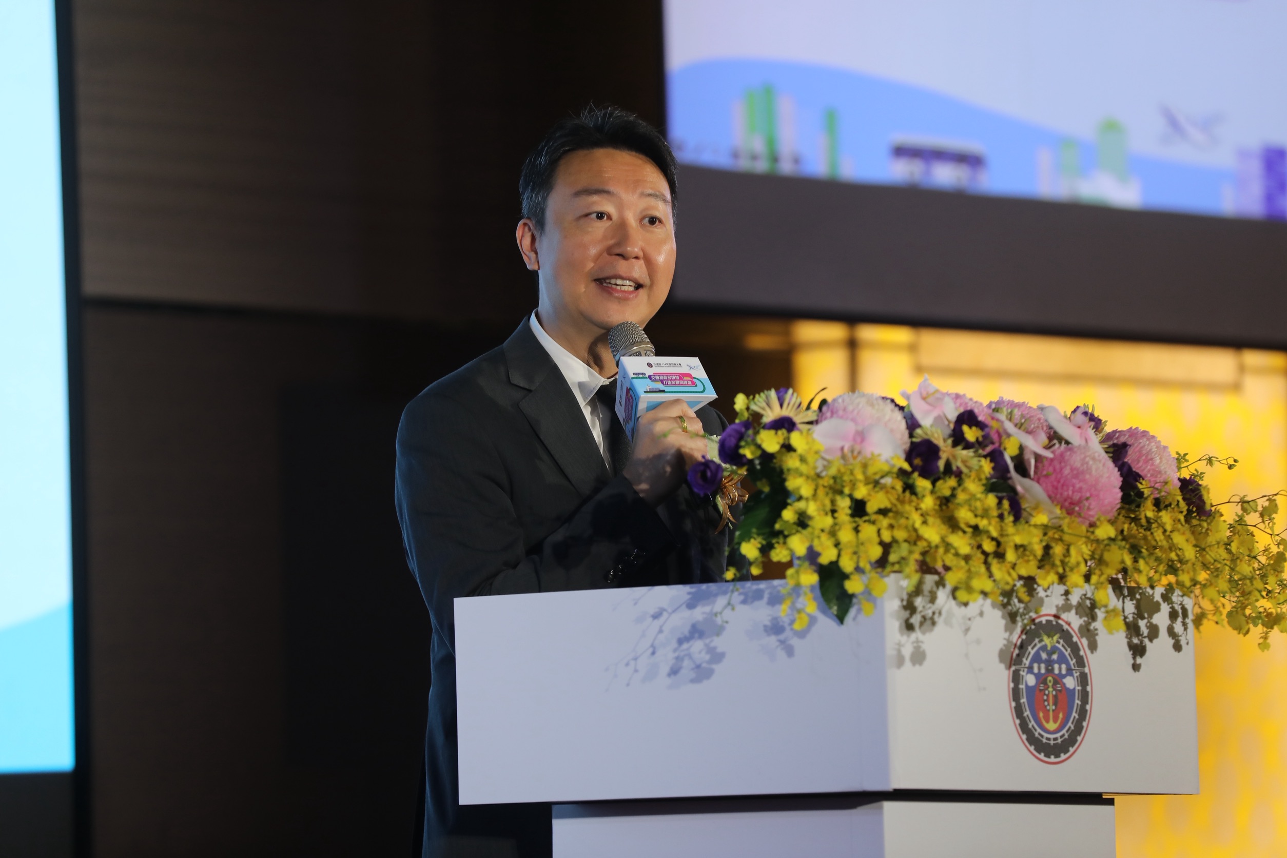 交通部招商大會首度邀請壽險業者參與，部長陳世凱上台發言更是直指壽險業者的參與是興利之舉。