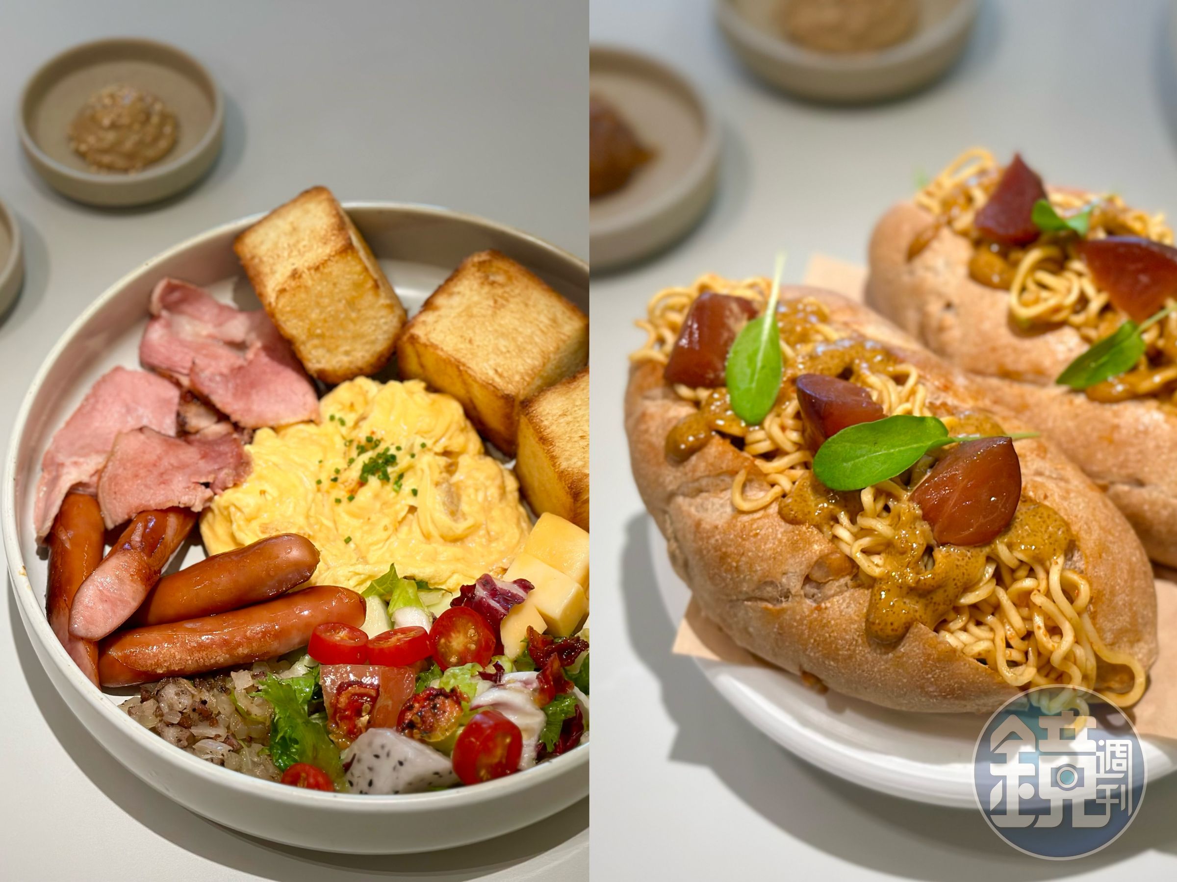 開在台北大巨蛋一樓的早午餐店「Lit Lit」，可以從早午餐吃到宵夜。