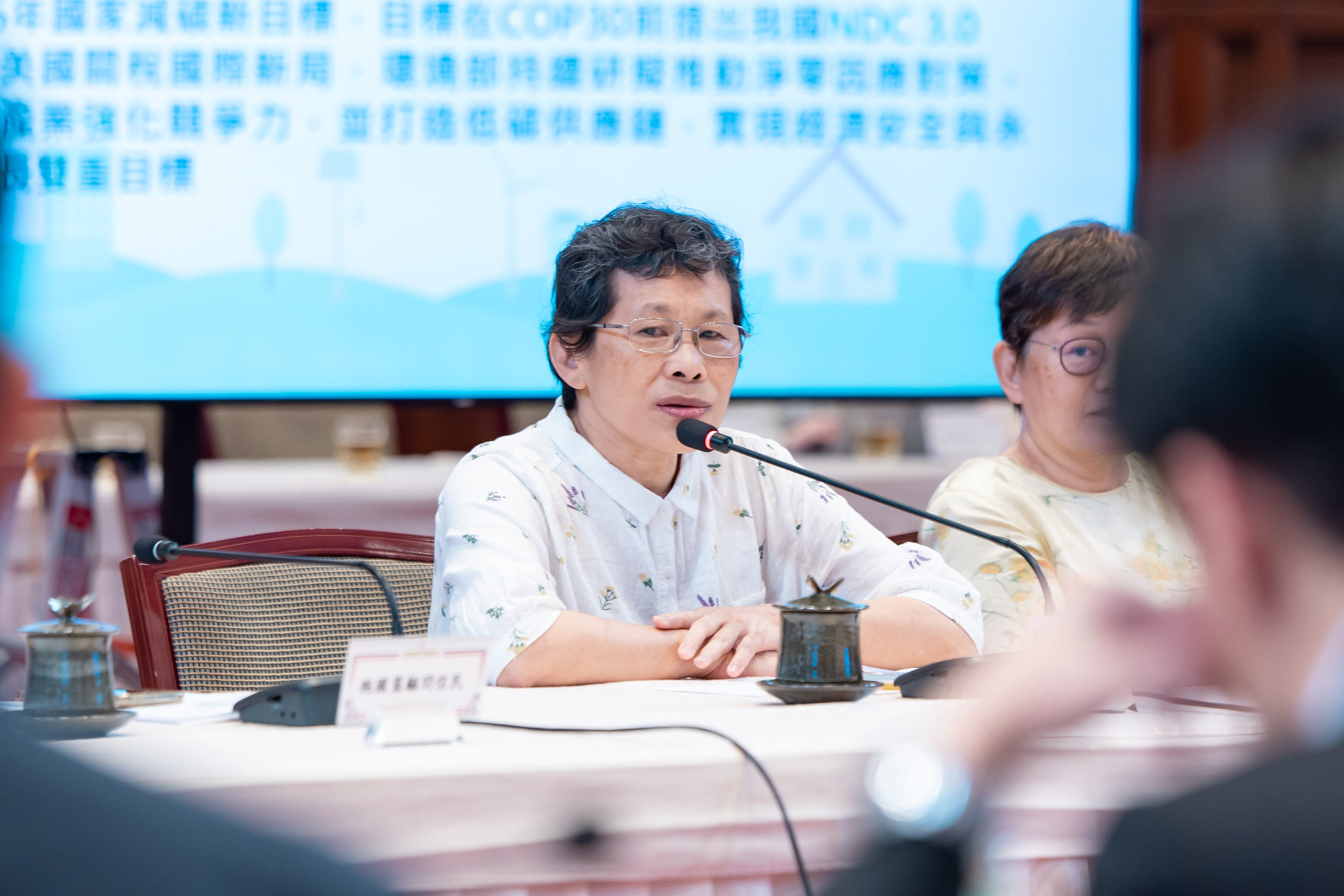 陳椒華發文稱「大部分公務單位放假一星期，上班才開始救災」，引發南市府不滿。（翻攝自臉書@陳椒華）