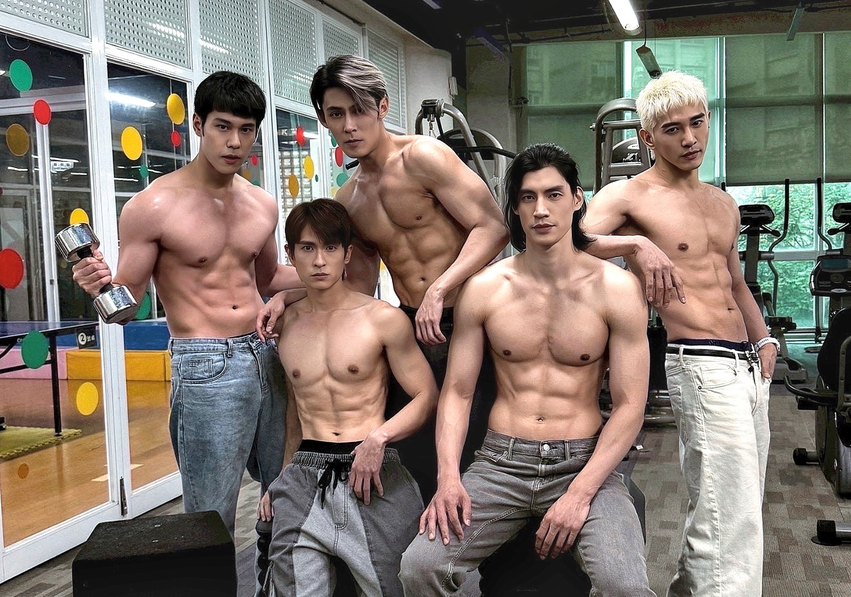 《男公館》是少見以男模店為背景的劇集。（達騰娛樂）