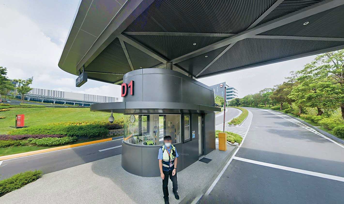 台積電18廠位在台南科學園區，驚傳遭色狼潛入，幸好被害人立刻報警抓人，避免有更多人遭偷窺。（翻攝Google Maps）