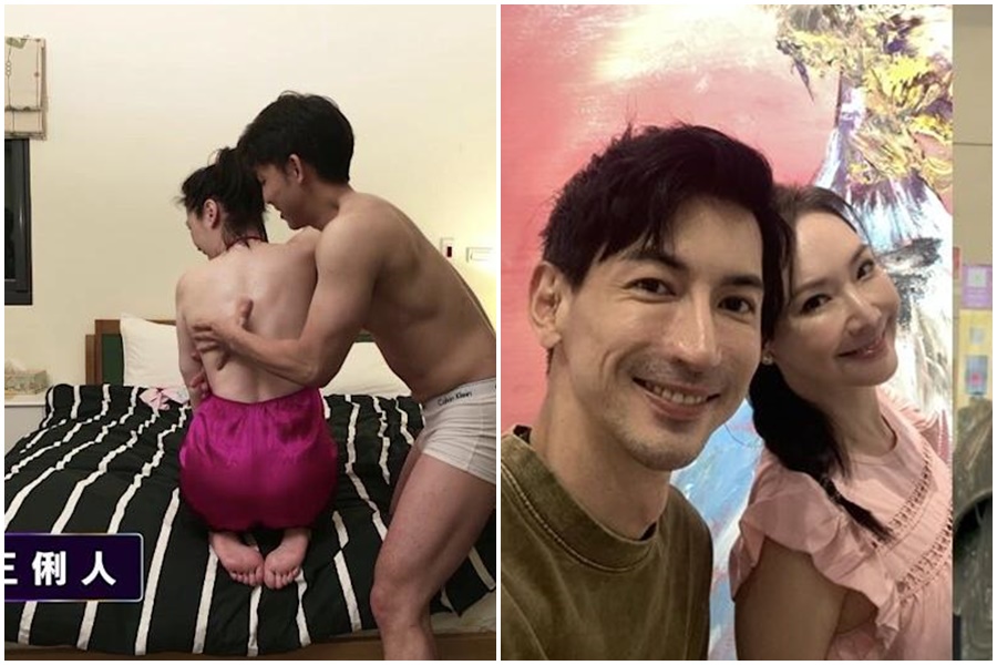 已婚王俐人25日以特別嘉賓身分登上SWAG，小7歲老公林琮軒的態度備受關注。（翻攝自SWAG、林琮軒臉書）