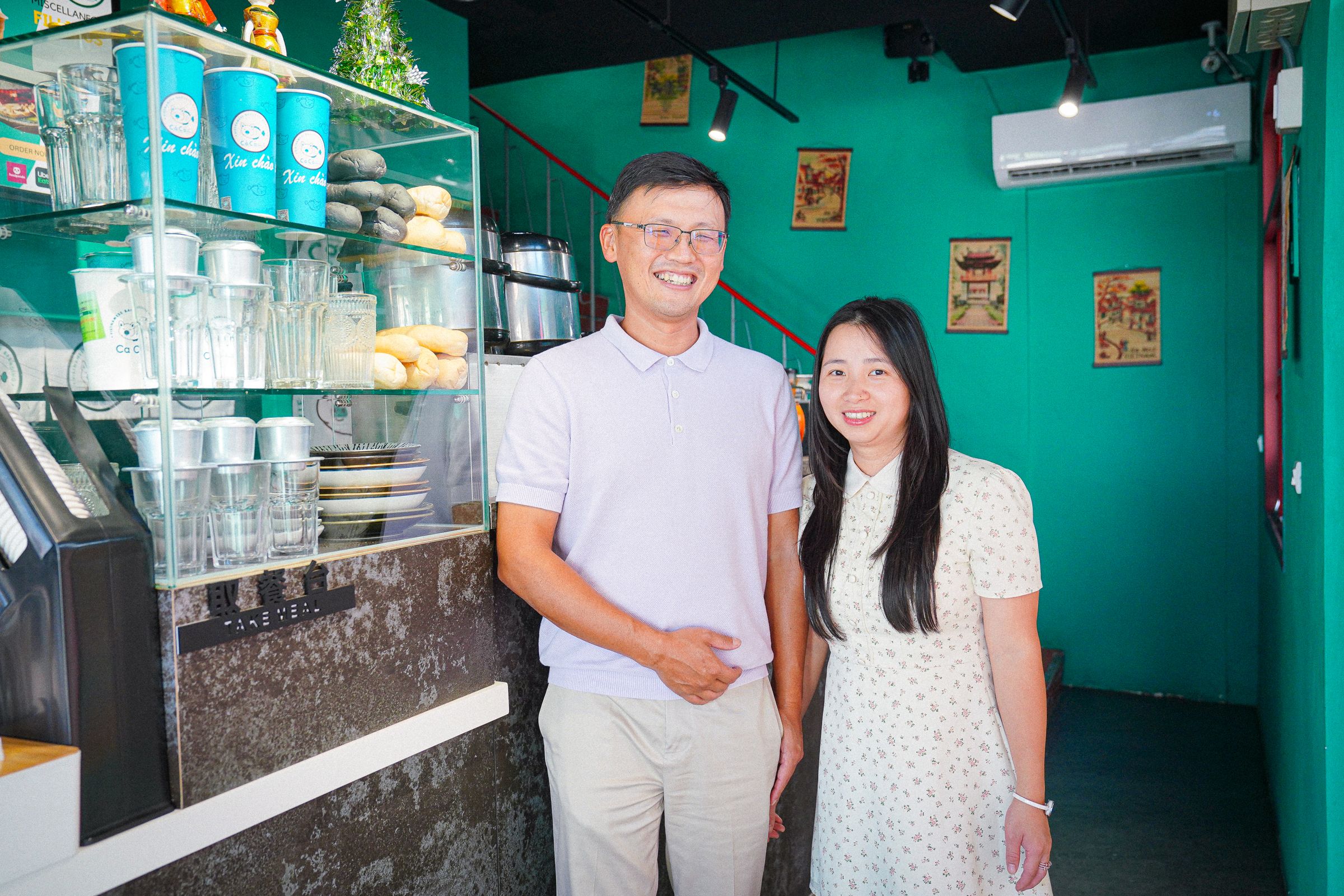 新竹農夫孫翊鈞與鄭氏香的越南料理店「Cá Cá」,是許多園區工程師與外籍師生的味蕾綠洲。
