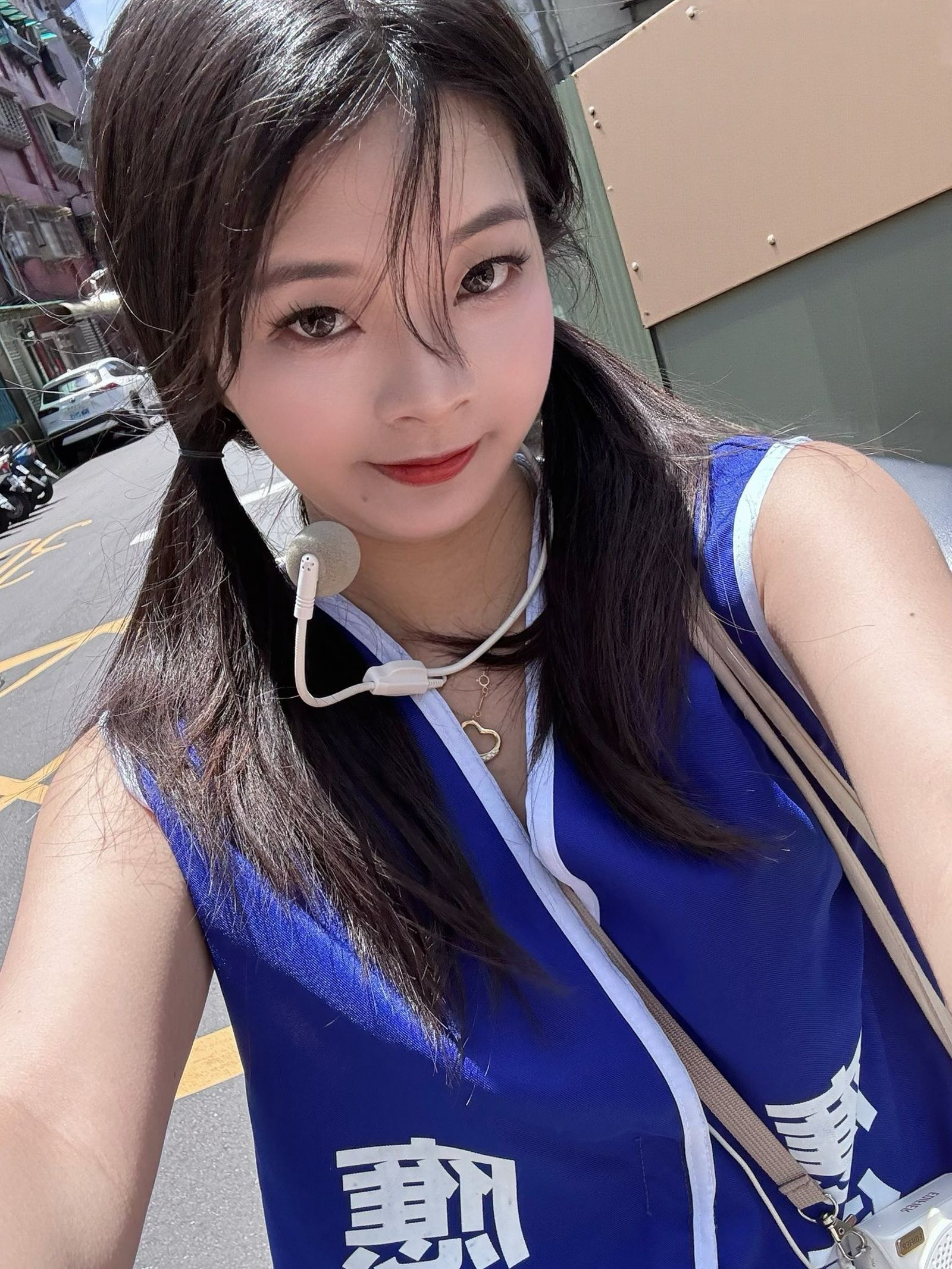 應佳妤已展開競選工作。（翻攝自應佳妤臉書）