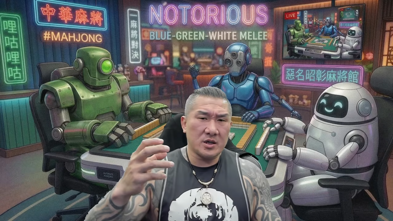 「館長」陳之漢昨天開直播時，批評李貞秀不適合立委這個位子，「應該知所進退，把位子交給更好的人。」（翻攝自館長惡名昭彰YT頻道）