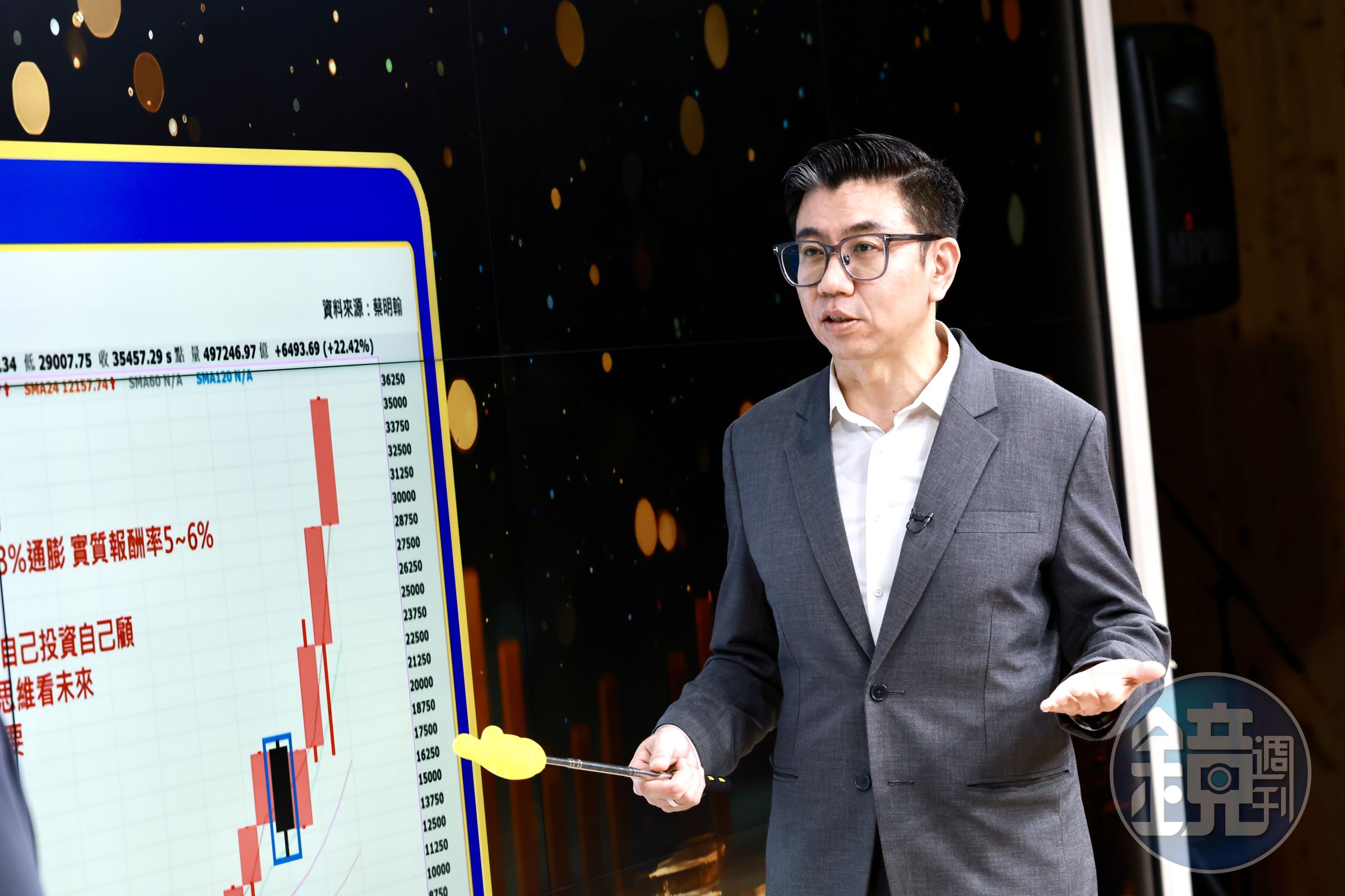 資深分析師蔡明翰指出，台積電與月線乖離率超過10%時，容易陷入震盪整理。