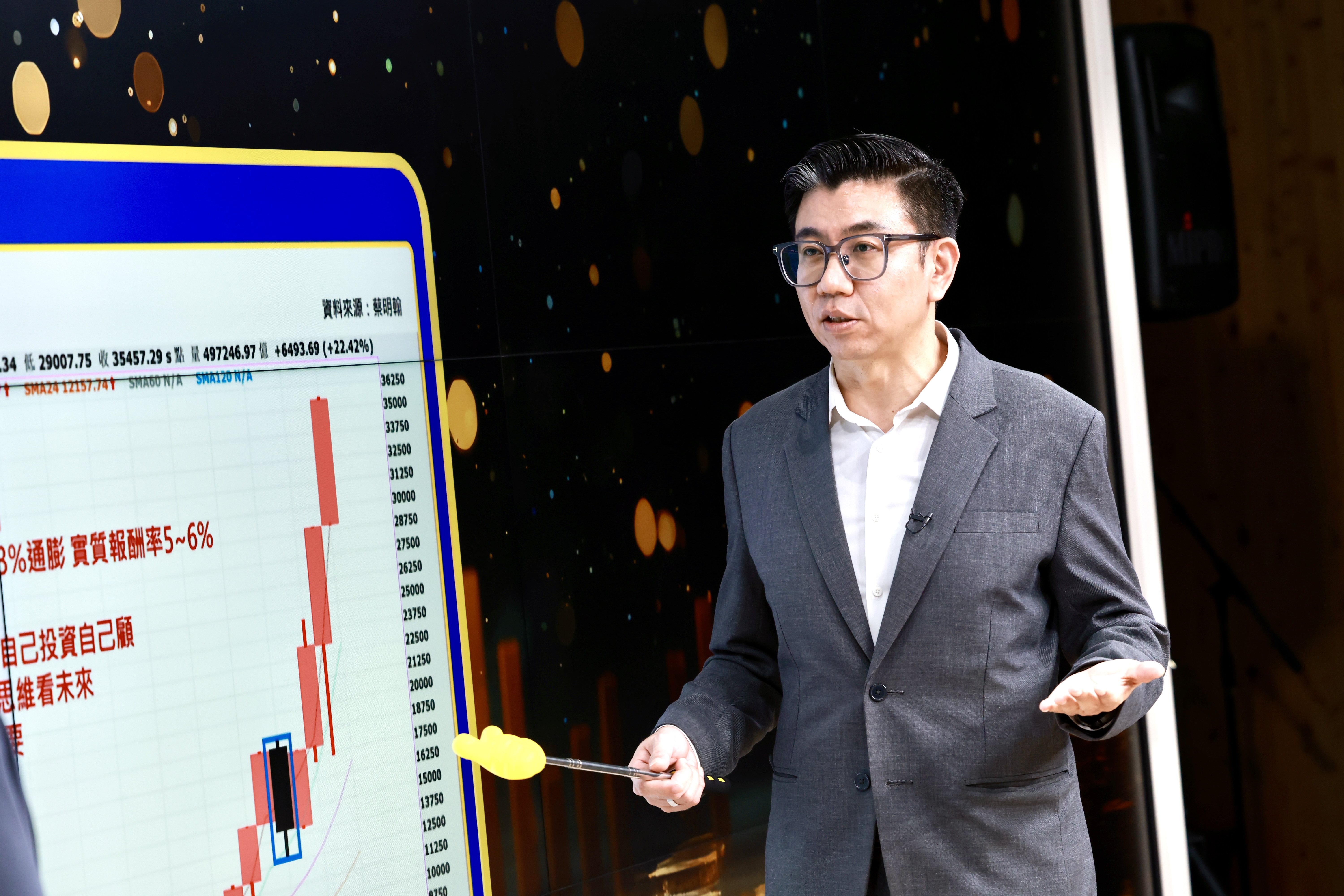 資深分析師蔡明翰指出，台積電與月線乖離率超過10%時，容易陷入震盪整理。