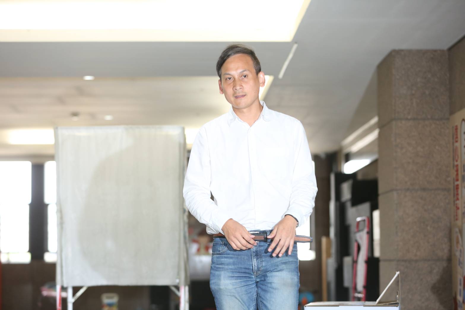 葉元之才剛挺過726首波大罷免投票。（鏡報李鍾泉攝）