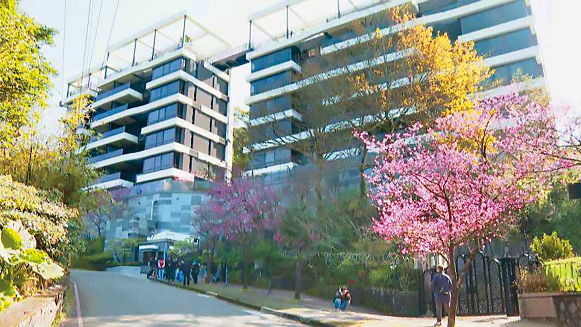 高金素梅斥資6,500萬元在陽明山購置豪宅（圖），檢調一併追查相關金流。（鏡新聞提供）