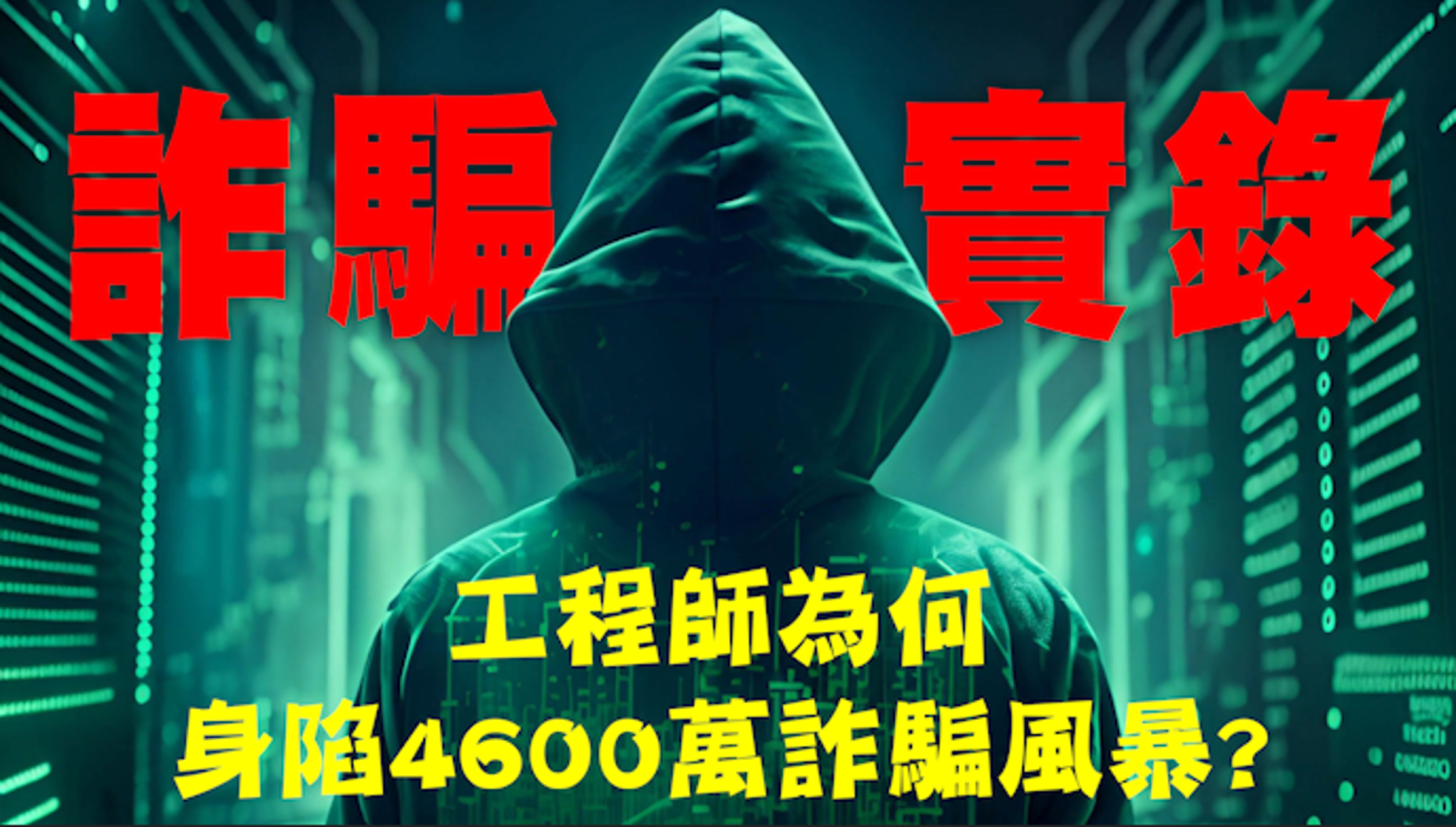 詐騙猖獗,一位工程師被詐4,600萬元,畢生積蓄蒸發;民眾一定要提高警覺,投資找合法機構、不聽信明牌。