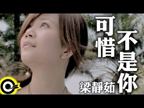 歌手梁靜茹經典情歌代表作〈可惜不是你〉，因諧音哏遭禁播。（翻攝自YT）