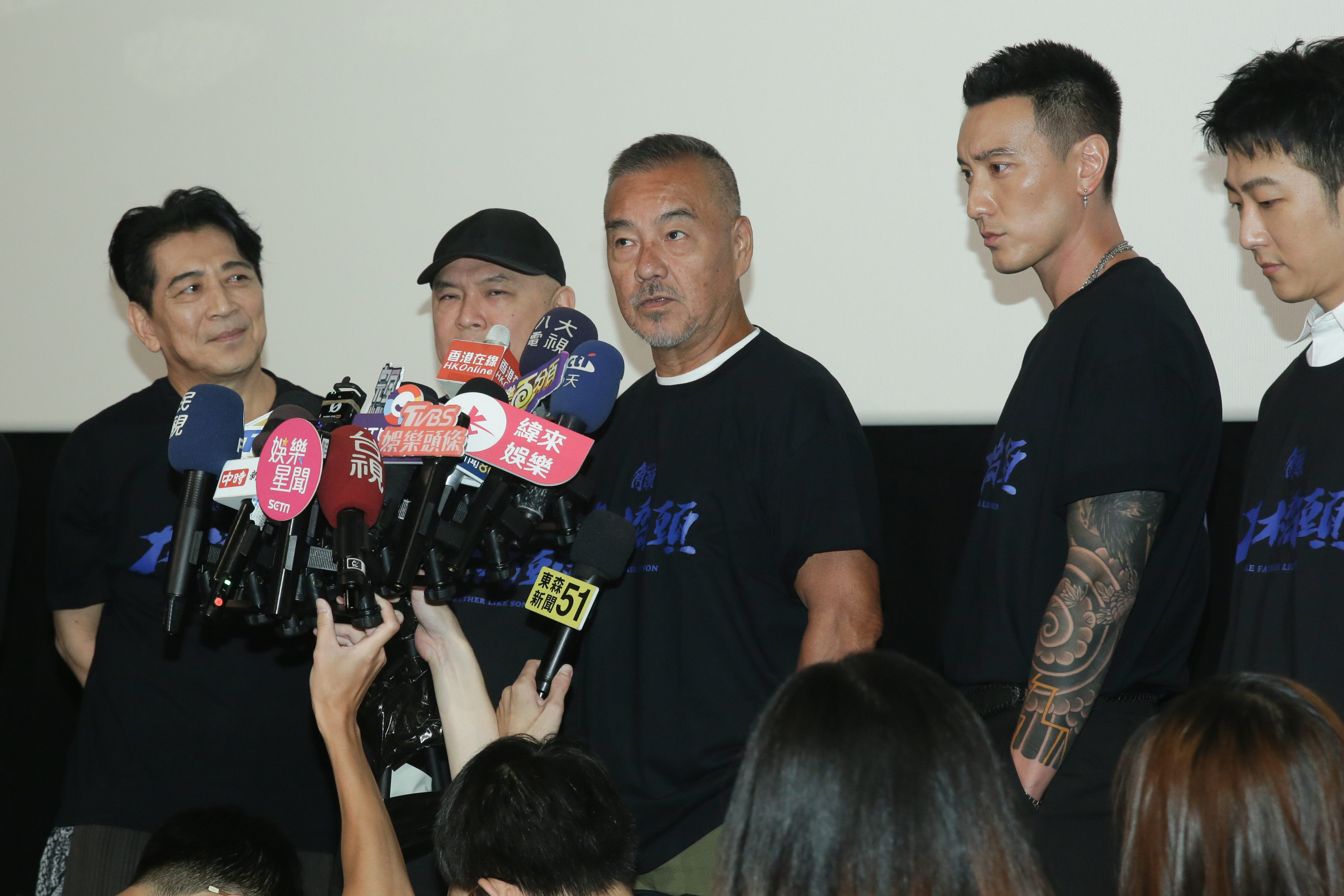 龍天翔早前酒後鬧事，他出席記者會對上次的風波表達歉意。