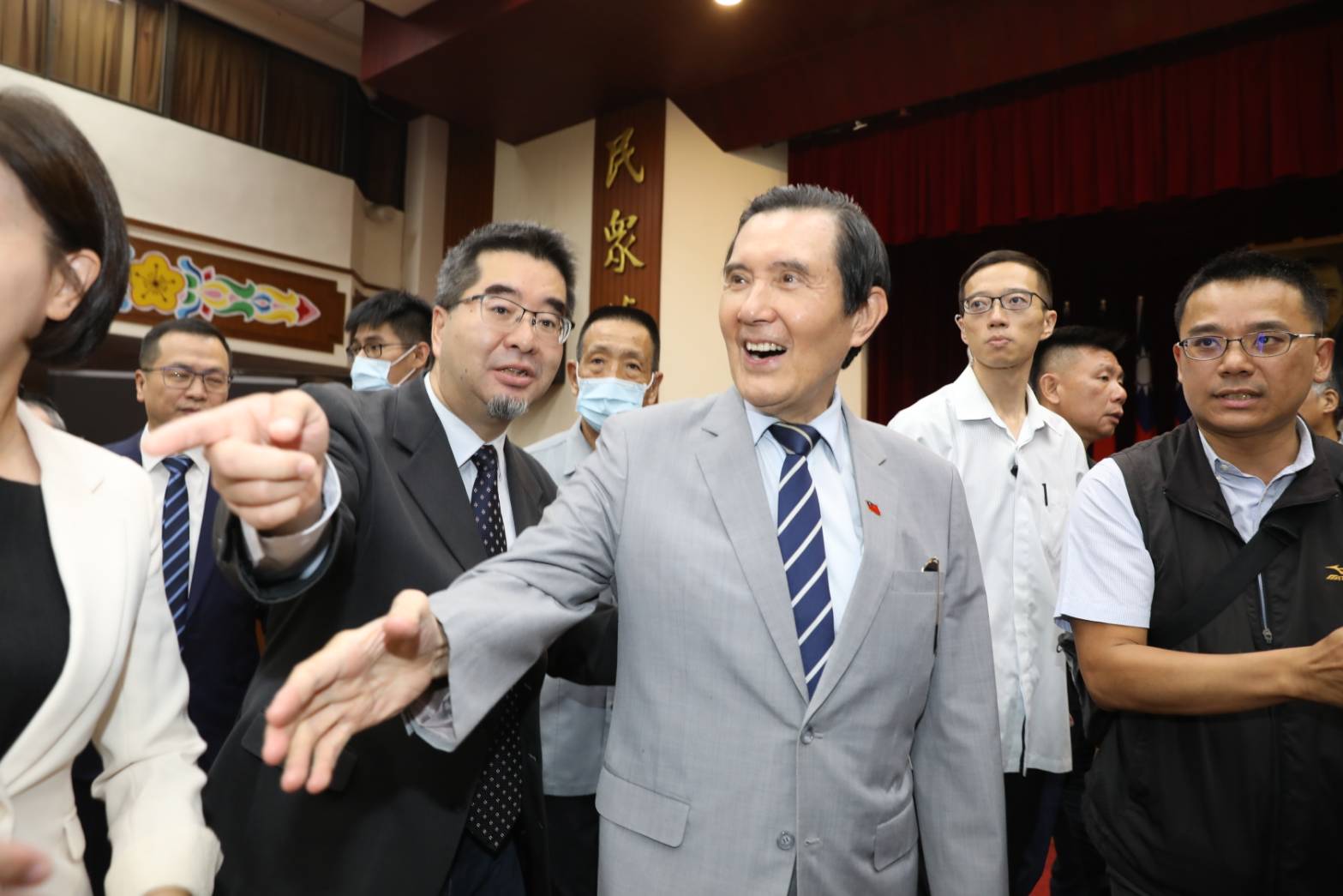 馬英九今出席「新國會智庫」成立茶會，痛批賴清德與民進黨。