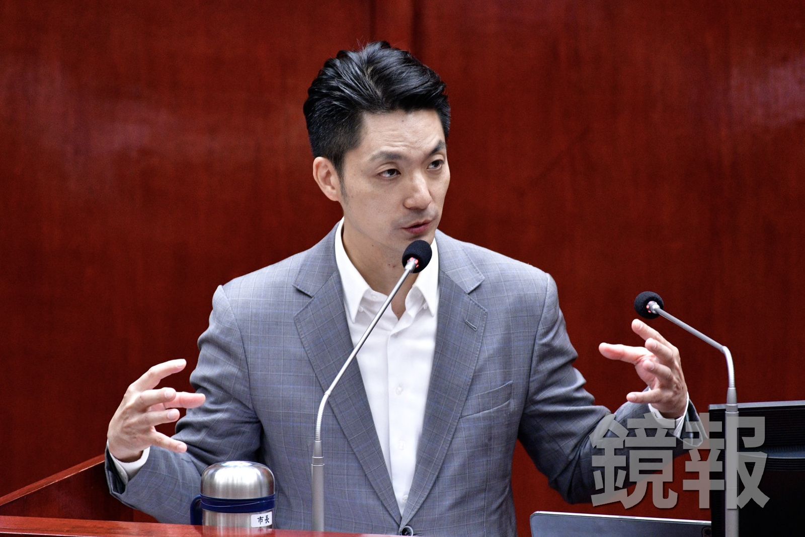 看蔣萬安專訪「灌3杯咖啡才撐下去」 林俊憲:聽著聽著連提問人問了什麼都忘了…