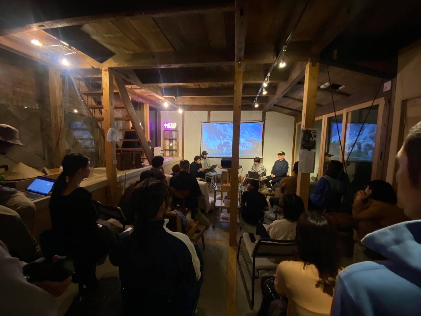 日本神戶日前舉辦以花蓮小住宅為主題的台日講座,頗受好評歡迎。(讀者提供)