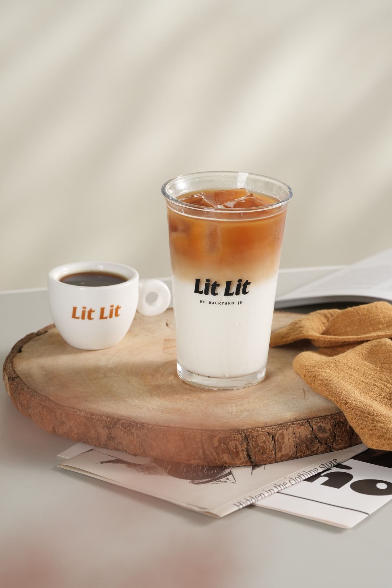 目前供應的義式咖啡出自Fika Fika Cafe,以來自四種不同產地所調配的經典西雅圖配方豆。(圖片提供:Lit Lit)