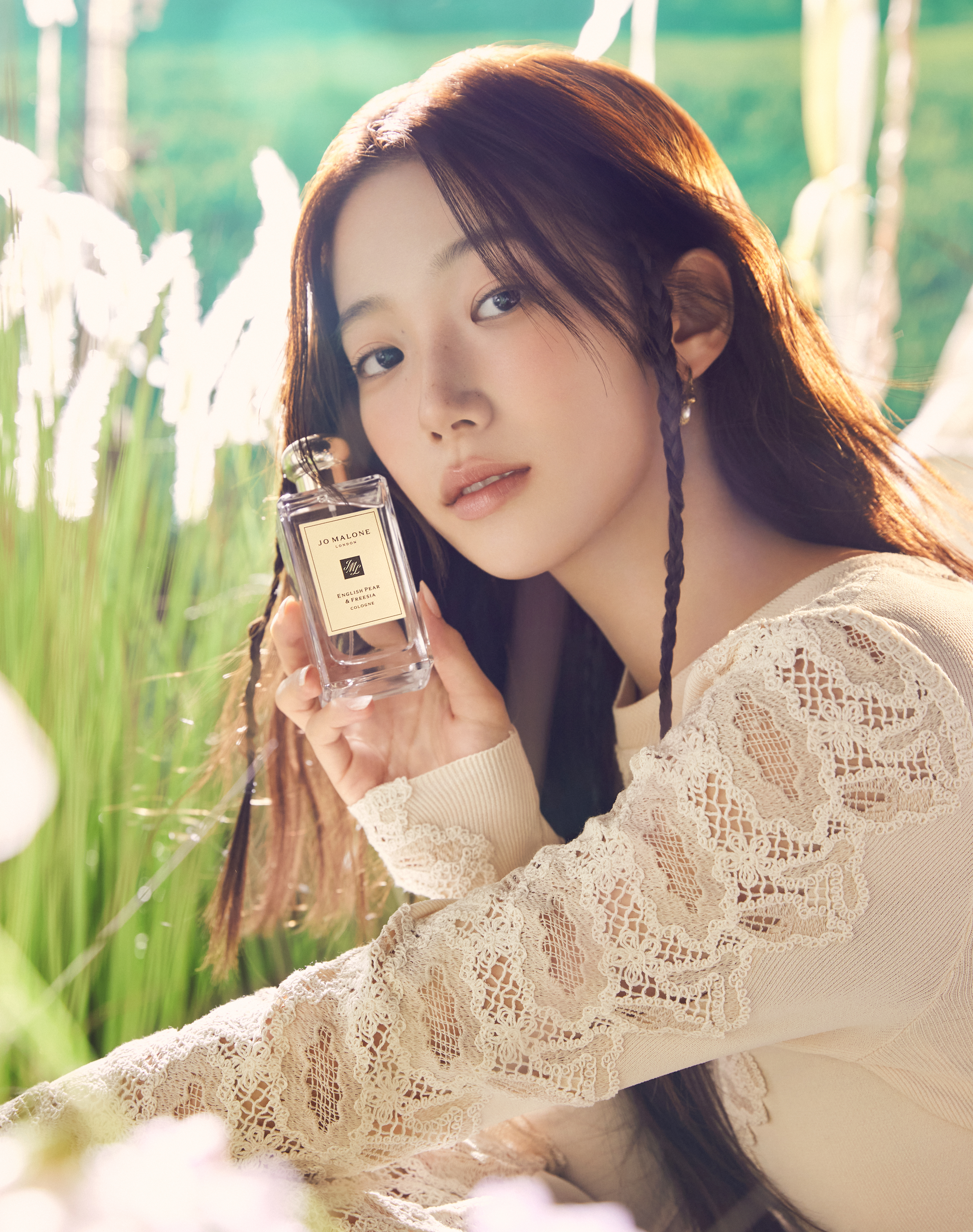LE SSERAFIM中村一葉同款香水英國梨與小蒼蘭香水。（Jo Malone London提供）