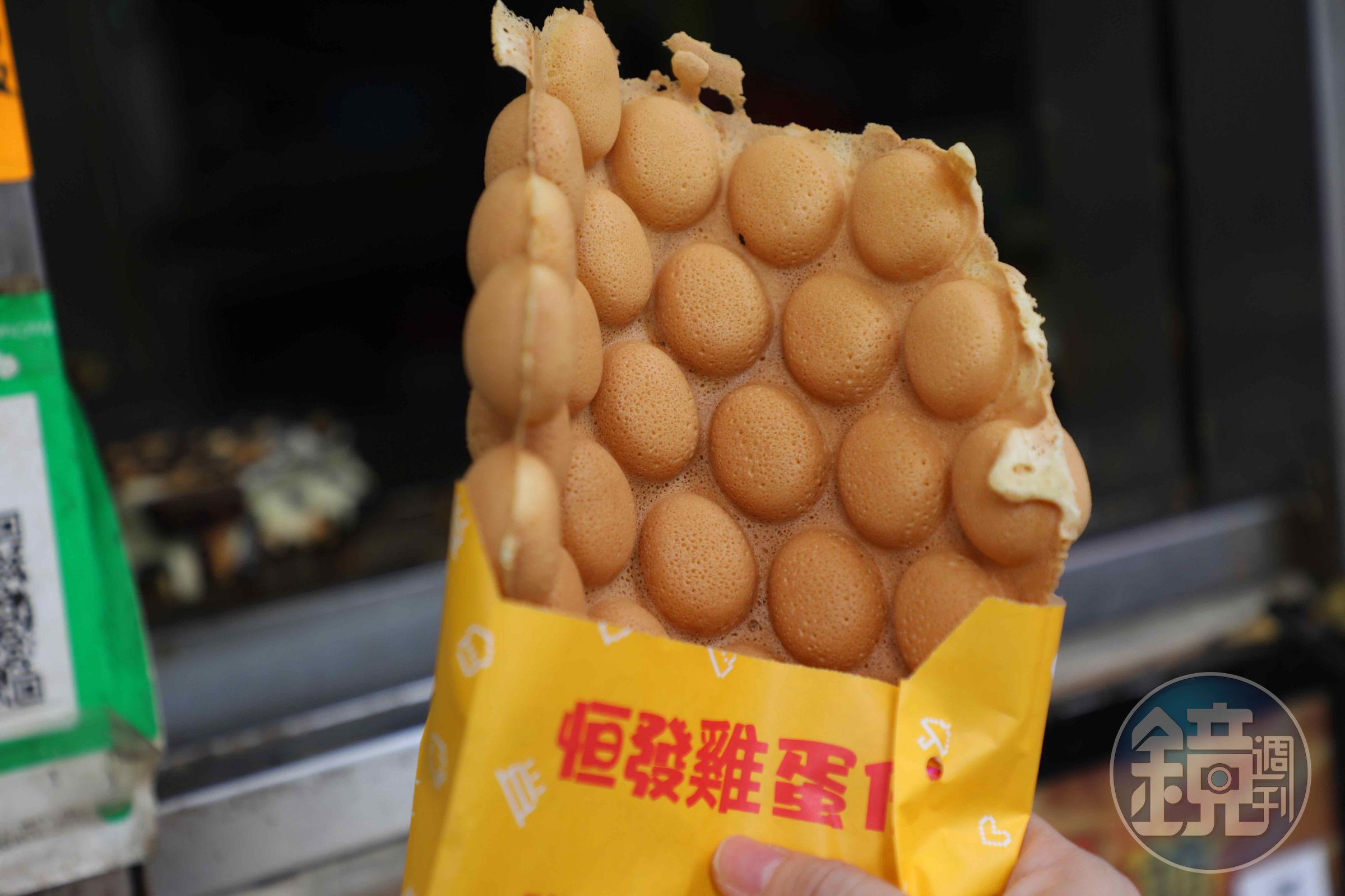 「原味雞蛋仔」蛋味香濃,剛出爐、放涼都好吃。(港幣22元/份,約NT$89