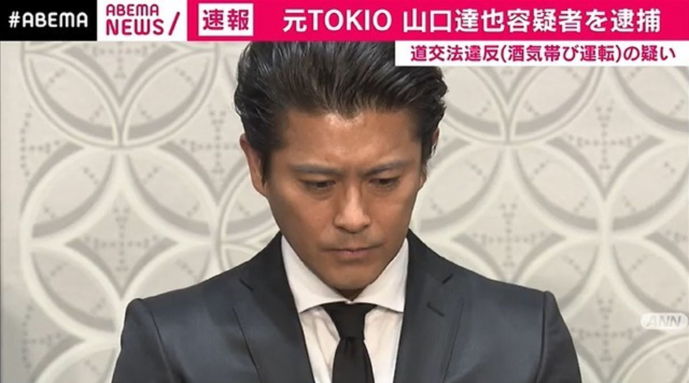 山口達也接連因性醜聞、酒駕讓演藝事業全毀。（網路圖片）