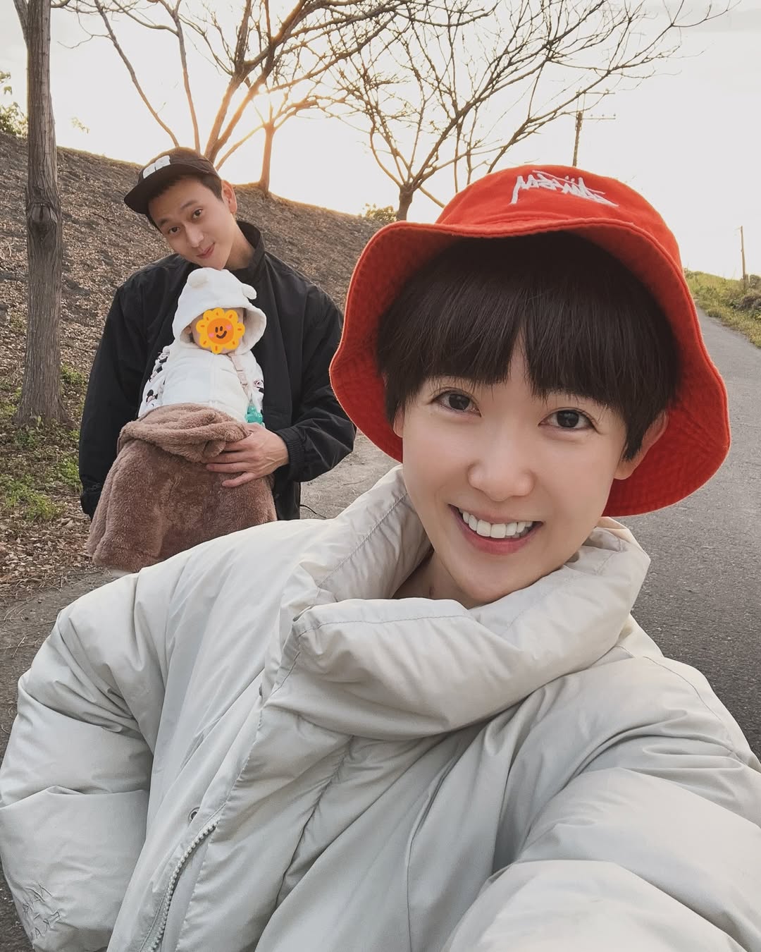 與孫可芳交往多年，2年前2人升格人父人母，劉冠廷如今一提到兒子「小太陽」，話裡盡是驕傲。（翻攝自孫可芳IG）
