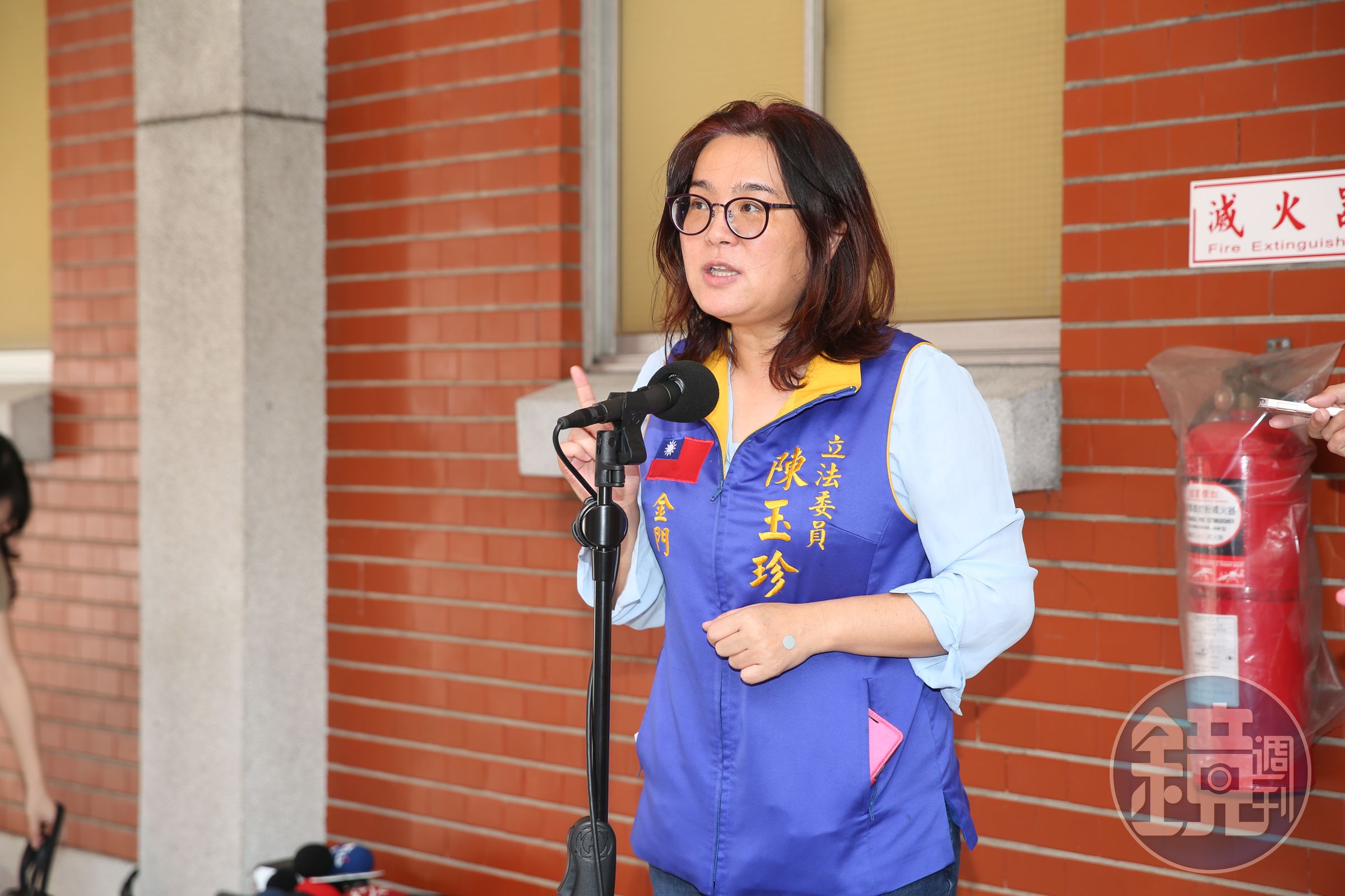 金門縣立委陳玉珍自行對外宣布當選,成功完成3連霸。(本刊資料照)