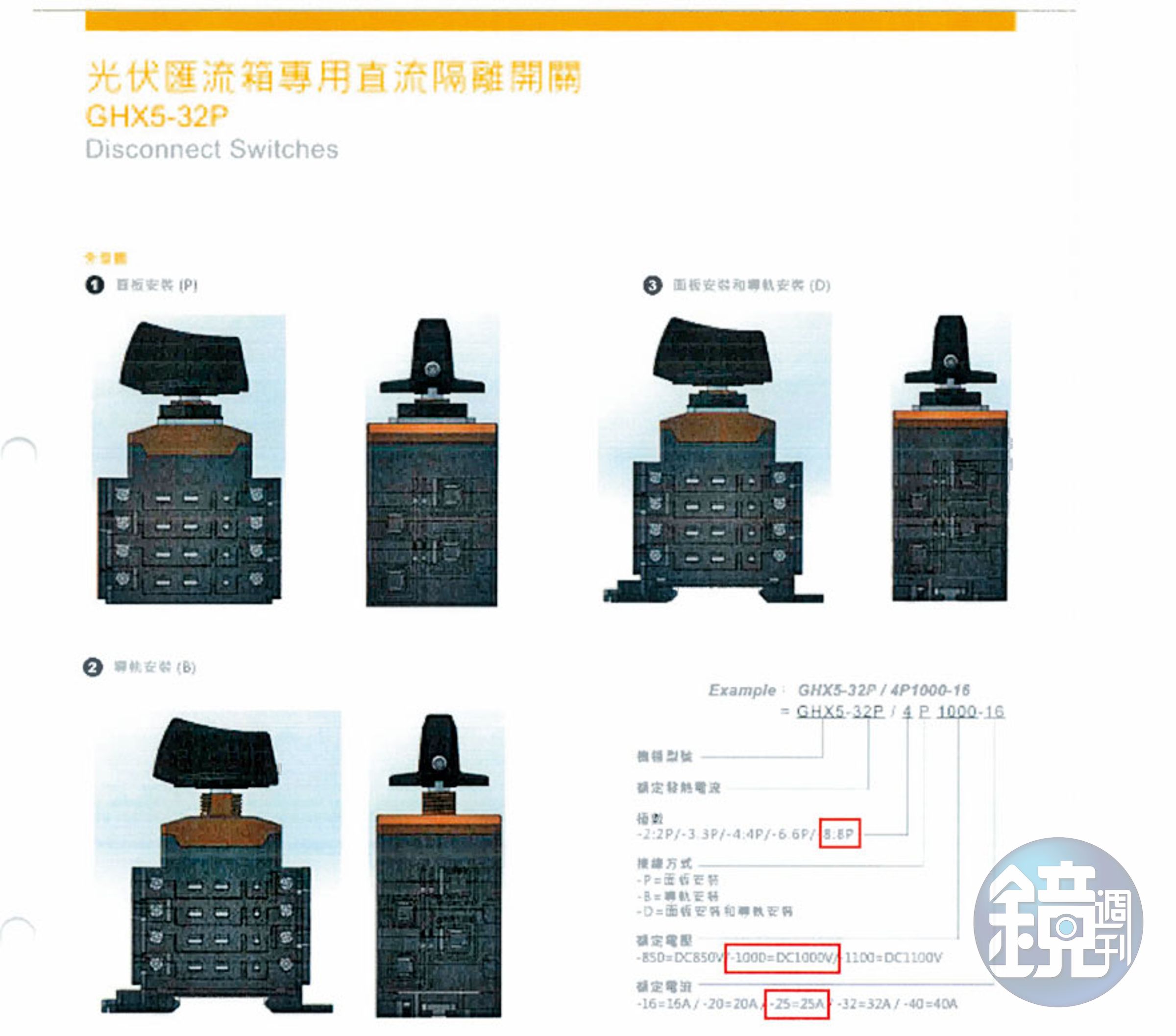 星能採購882個「直流開關」,遭爆中國製造,恐有國安隱憂。(讀者提供)