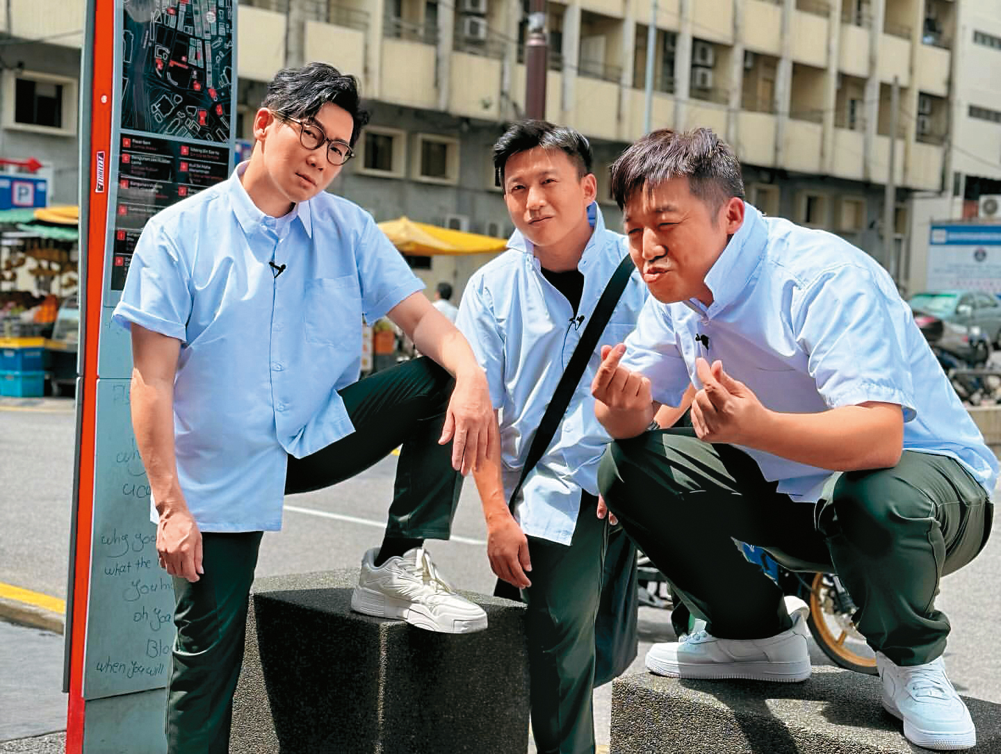 品冠（左）專心於歌唱事業，並稱自己與老婆沒有介入裘女士的投資。（翻攝自品冠IG）