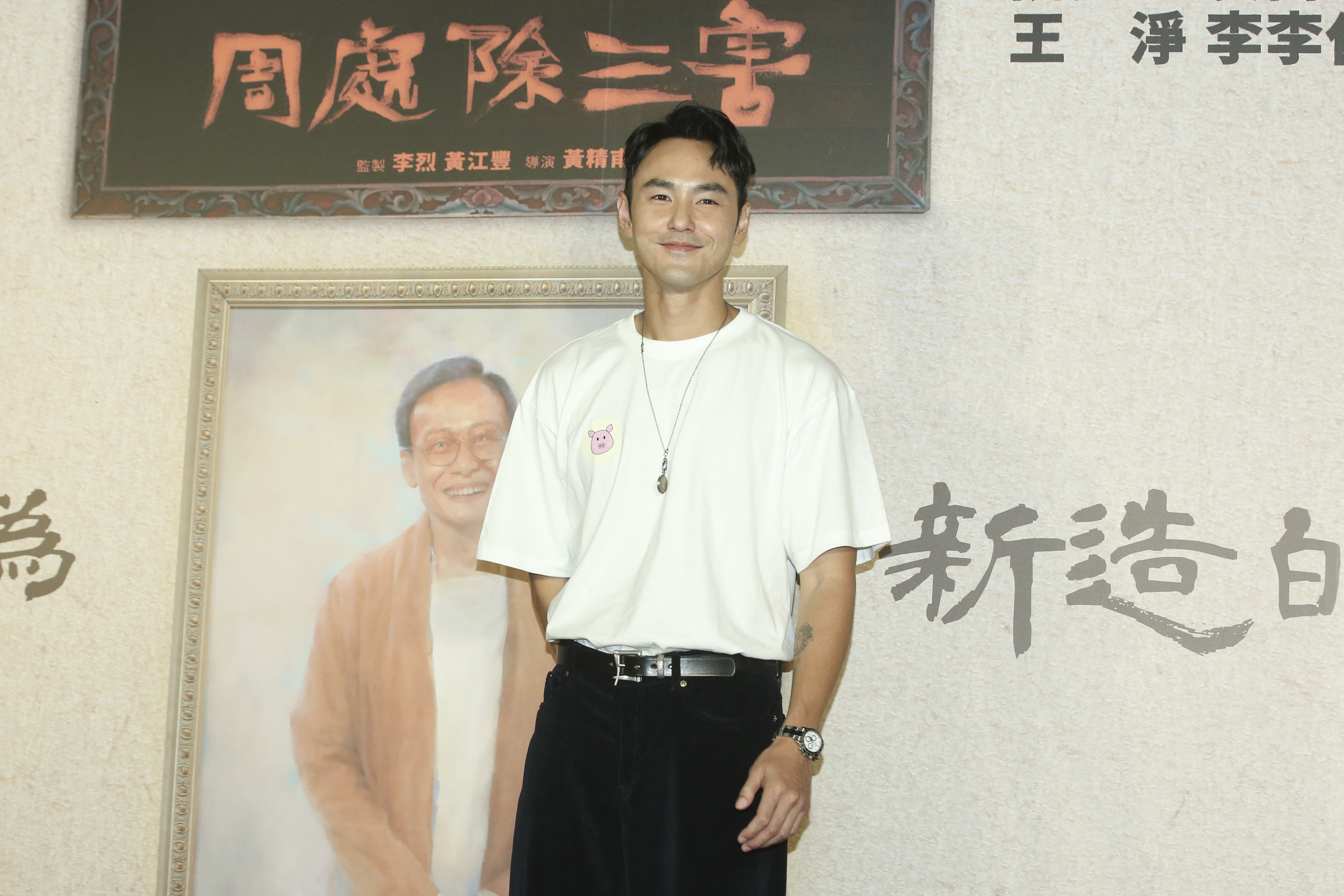 相隔10年再度入圍金馬獎，阮經天以平和的心情接受大家恭賀祝福。