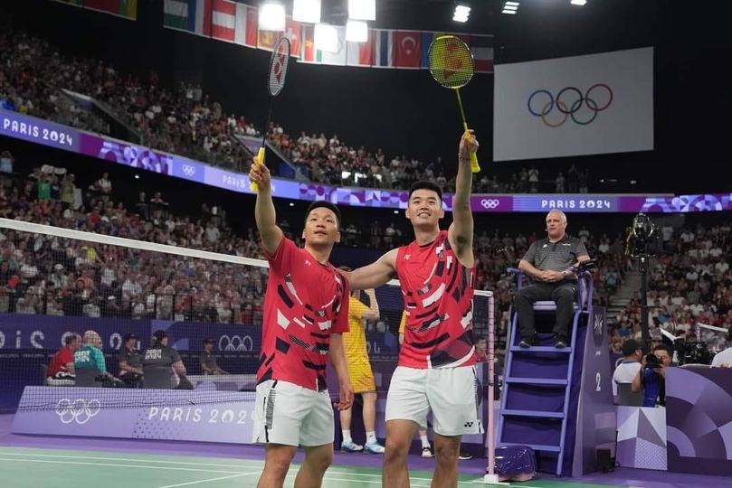 王齊麟高呼「活下來了」擊敗中國進8強，外國觀眾幫喊「台灣」秒變主場。（翻自王齊麟臉書）