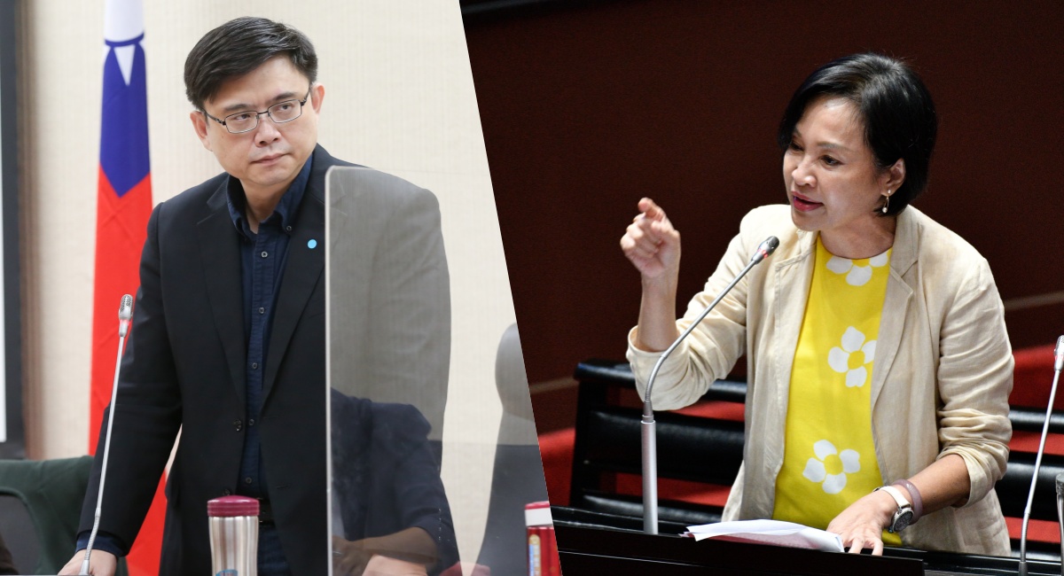 圖／賴瑞隆（左）、柯志恩（右）被視為高雄市長選戰焦點人物。（鏡週刊資料庫）