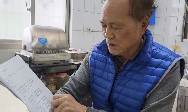 這名退役徐姓中校遭冒名擔任領銜人，急喊「我根本沒簽署！」（翻攝畫面）