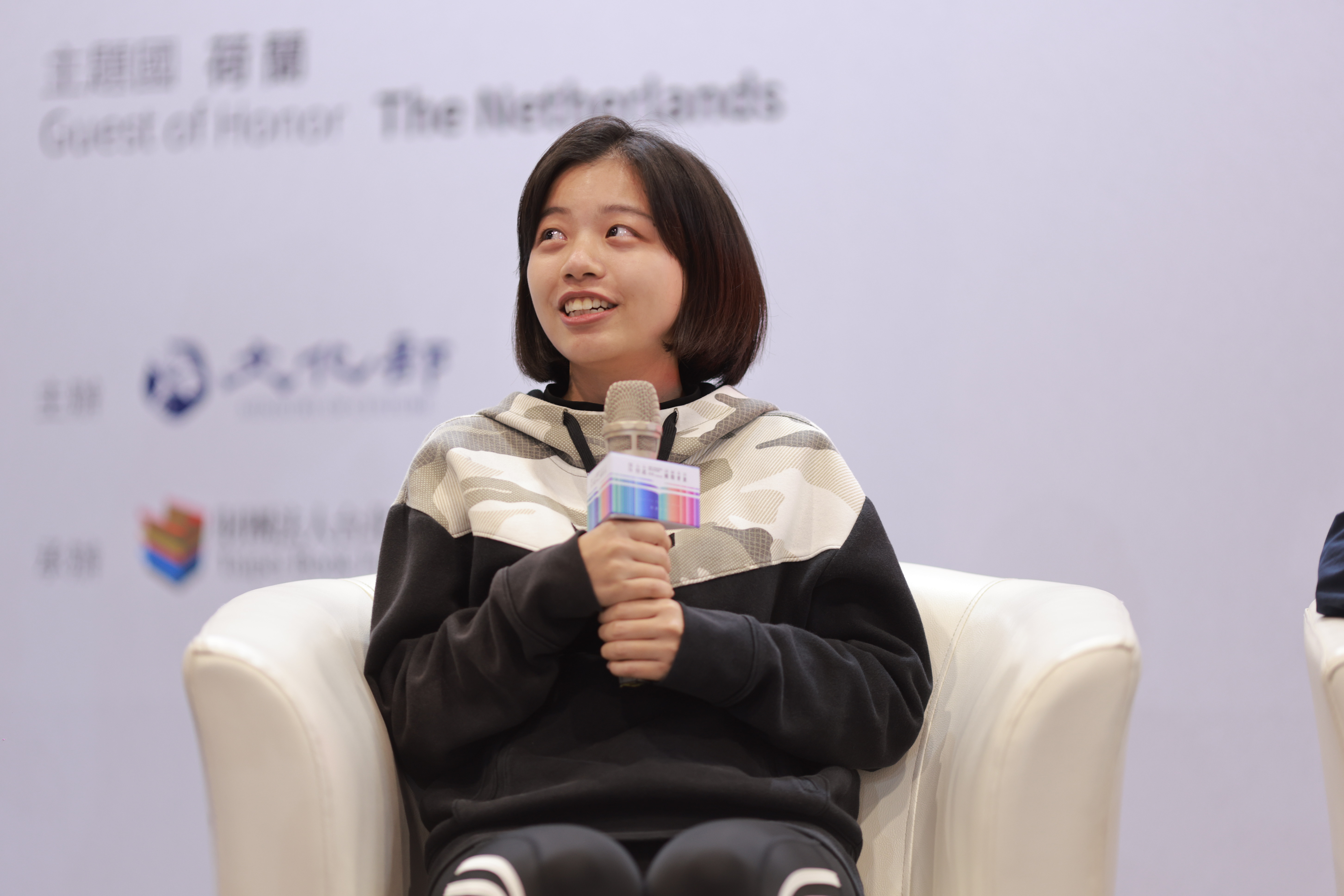 《一百萬次的揮棒》由新人漫畫家楊白繪製。（文策院提供 ）