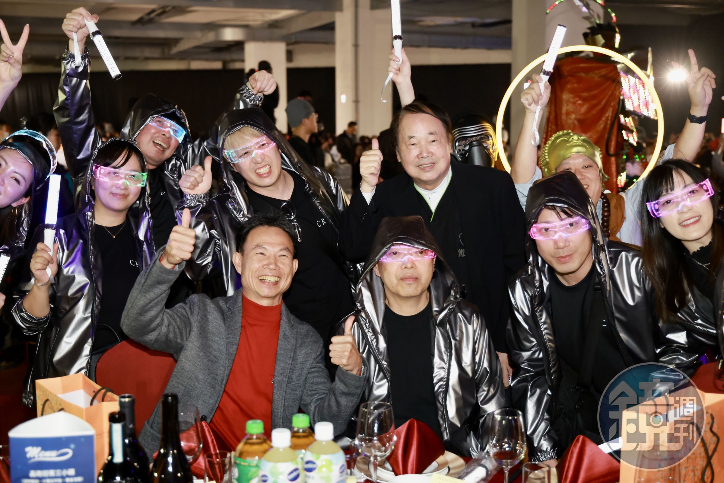 晶碩旺年會於今(13)晚熱鬧登場。