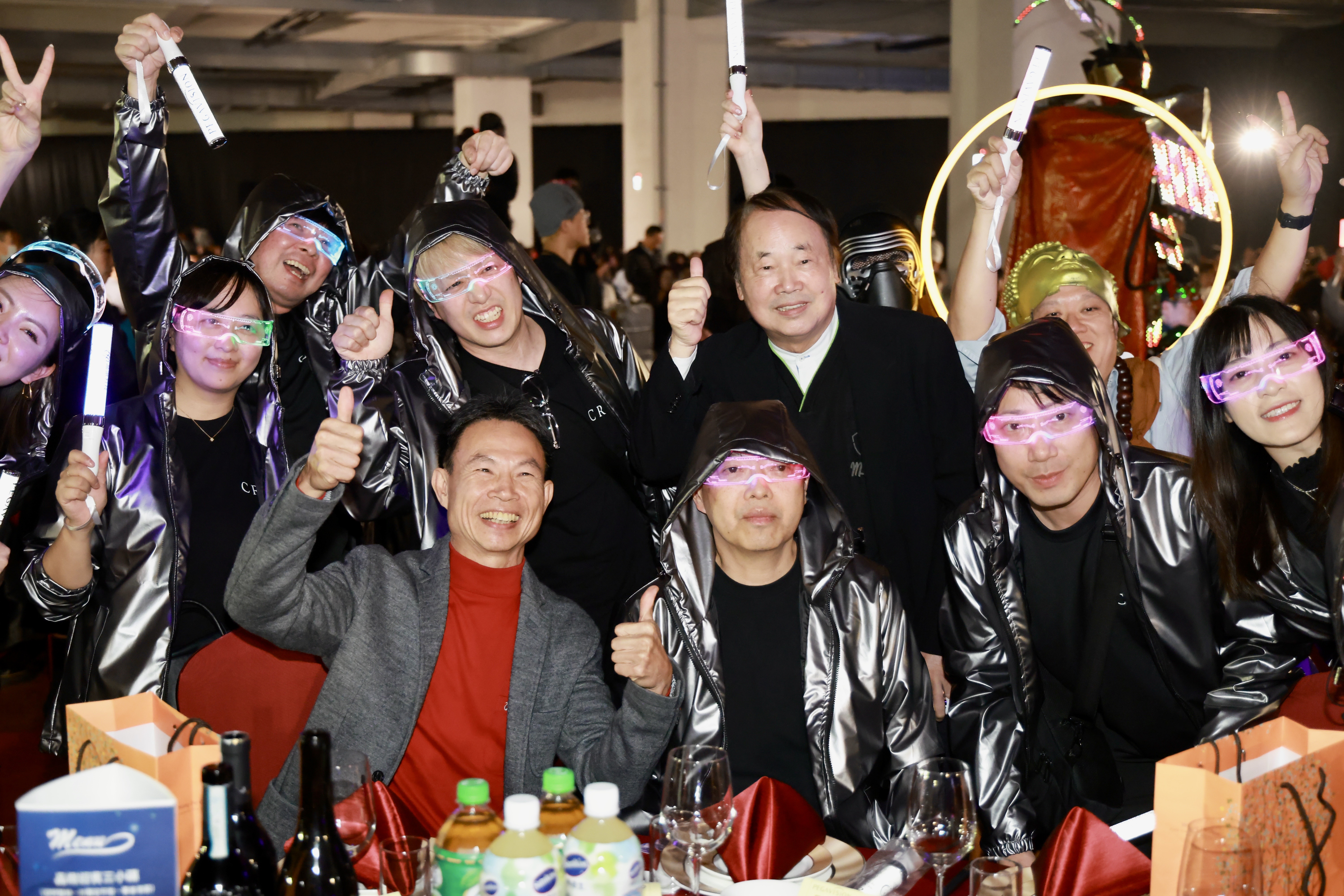 晶碩旺年會於今(13)晚熱鬧登場。