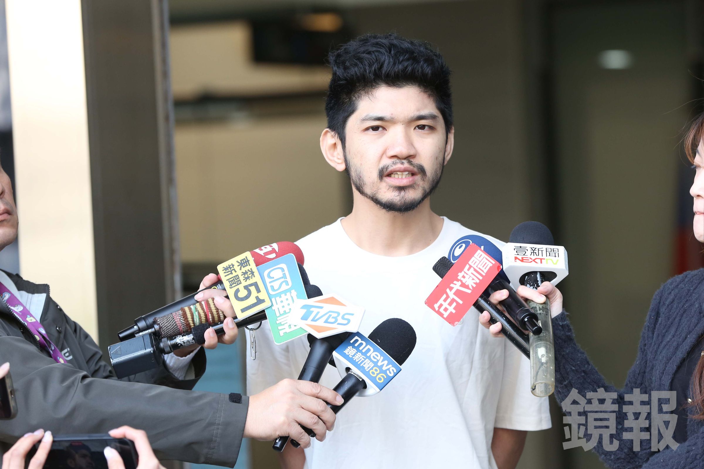 晚安小雞坦言這2年被關讓家人受影響,非常對不起他們。(鏡報姜永年)