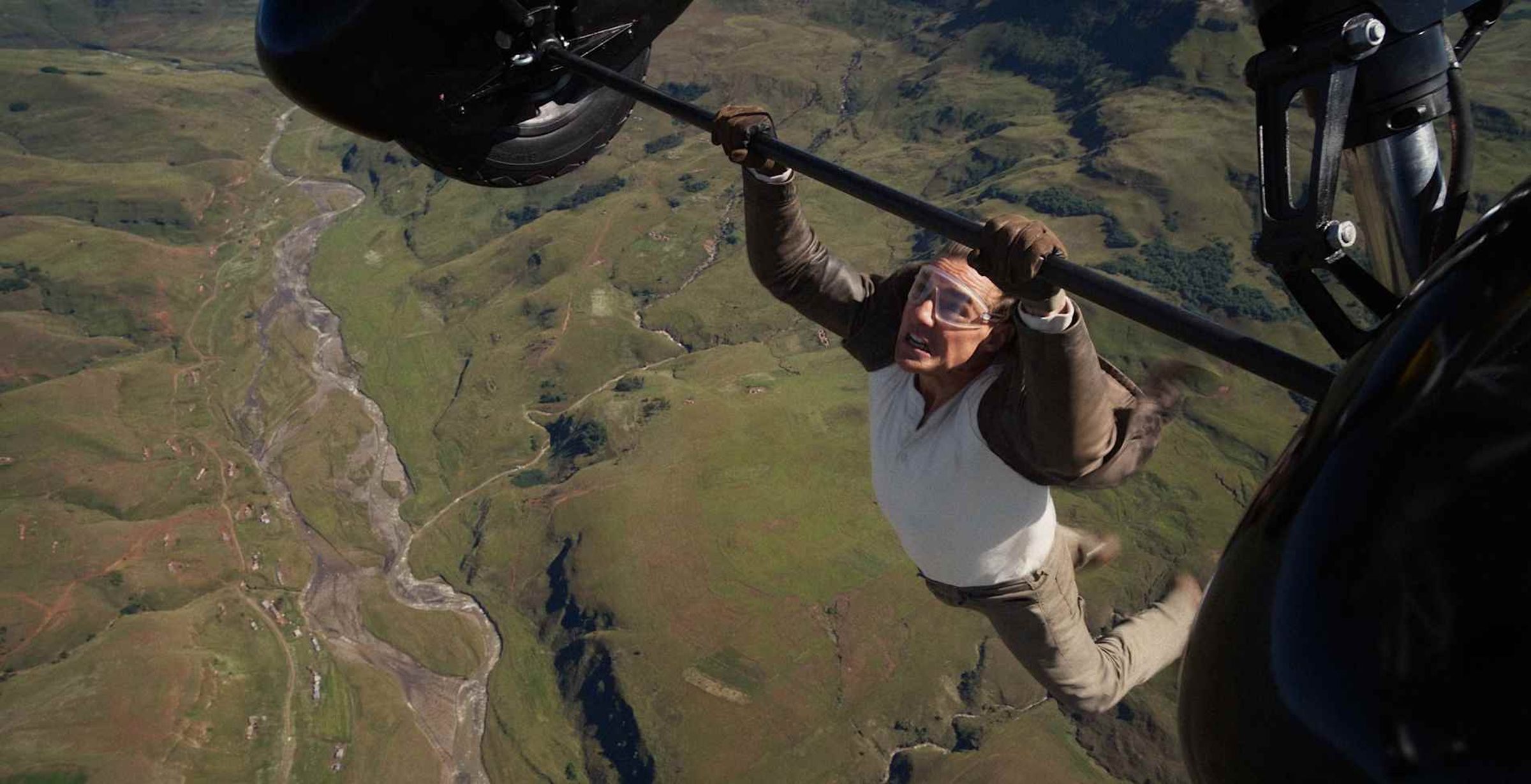湯姆克魯斯幾乎所有特技動作都親力親為。（ UIP提供）