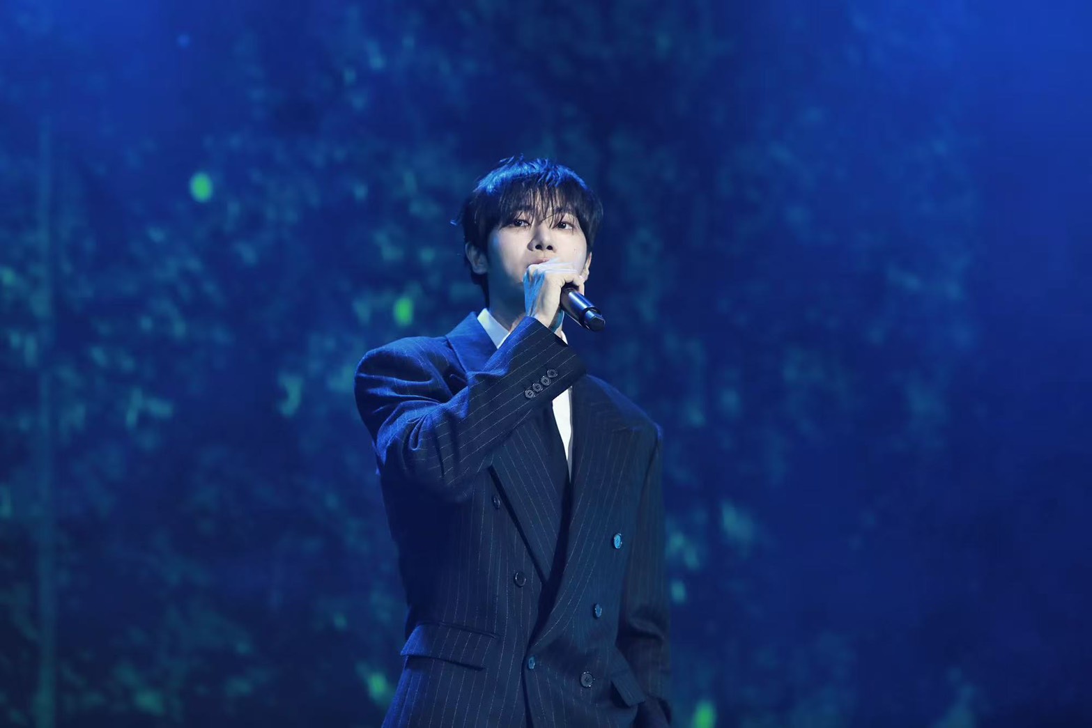 秋泳愚首次台北見面會準備了中文歌〈那些年〉超用心。（D-SHOW提供）