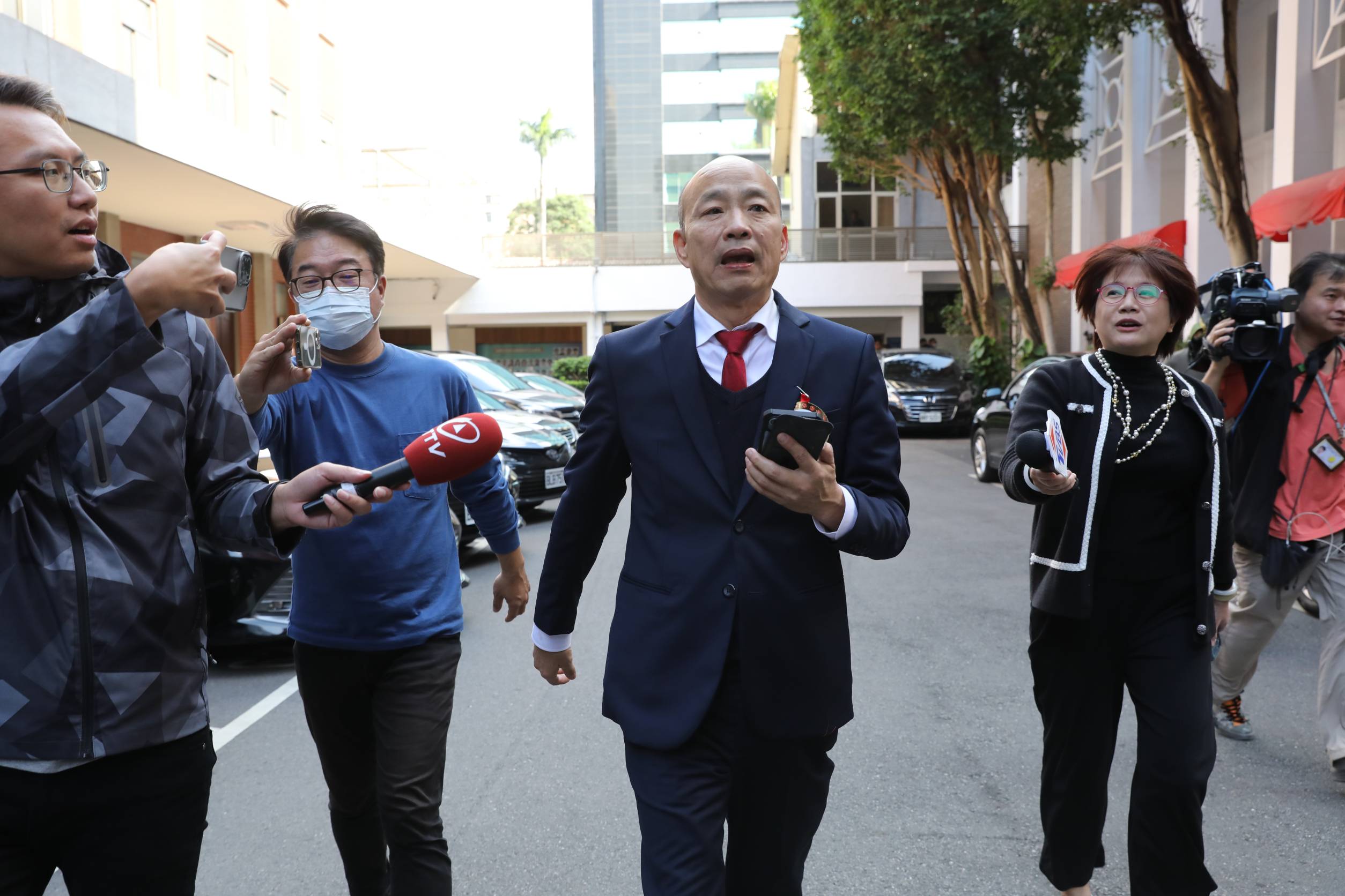 韓國瑜當選立法院長。