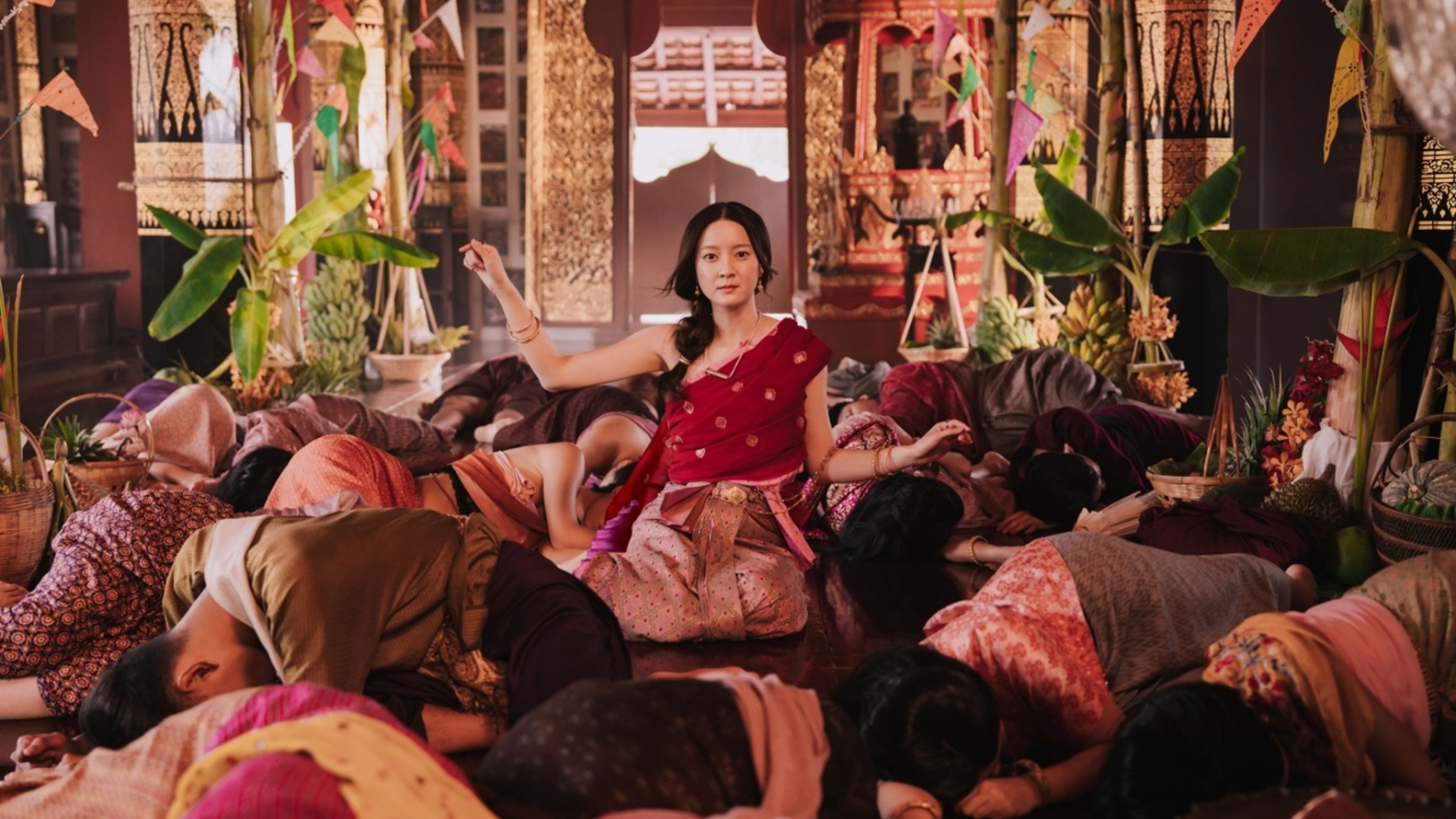 Ink新作電影《The Miracle of Wanthong》用獨特視角改編泰國經典傳說,她飾演女主角婉通(Wanthong)。(網路圖片)