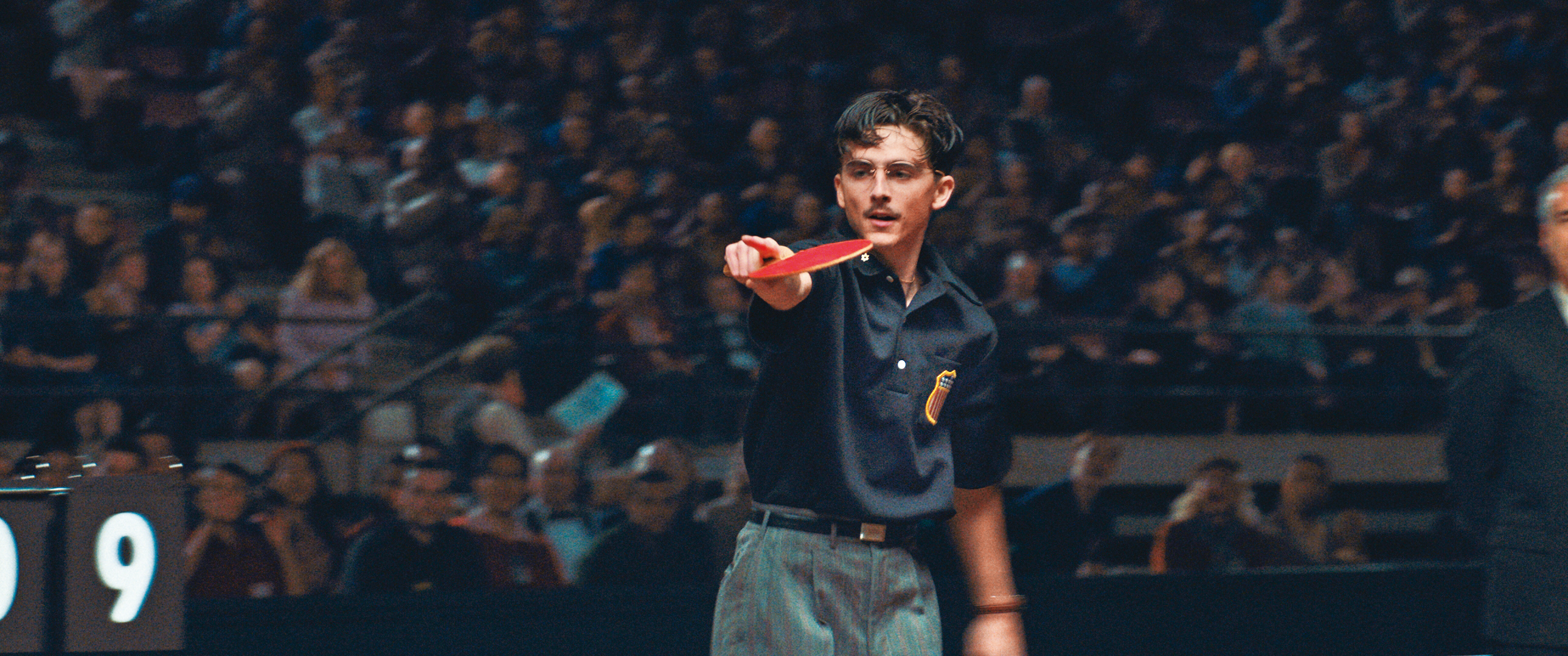 夏勒梅飾演懷抱桌球夢想的熱血青年，為詮釋角色接受專業桌球訓練。（龍祥提供）