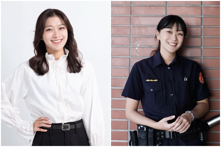 趙珮婕辭去警職投入高雄仁武區仁慈里里長選舉。（翻攝自仁慈里里長候選人-趙珮婕、臉書社團「仁武人大小事」）