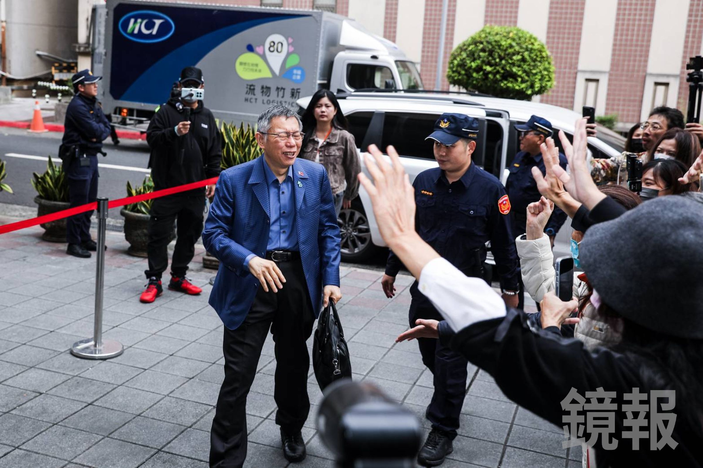 民眾黨前主席柯文哲是否遭判28年6月，預計明年3月26日宣判。（鏡報鄒保祥）