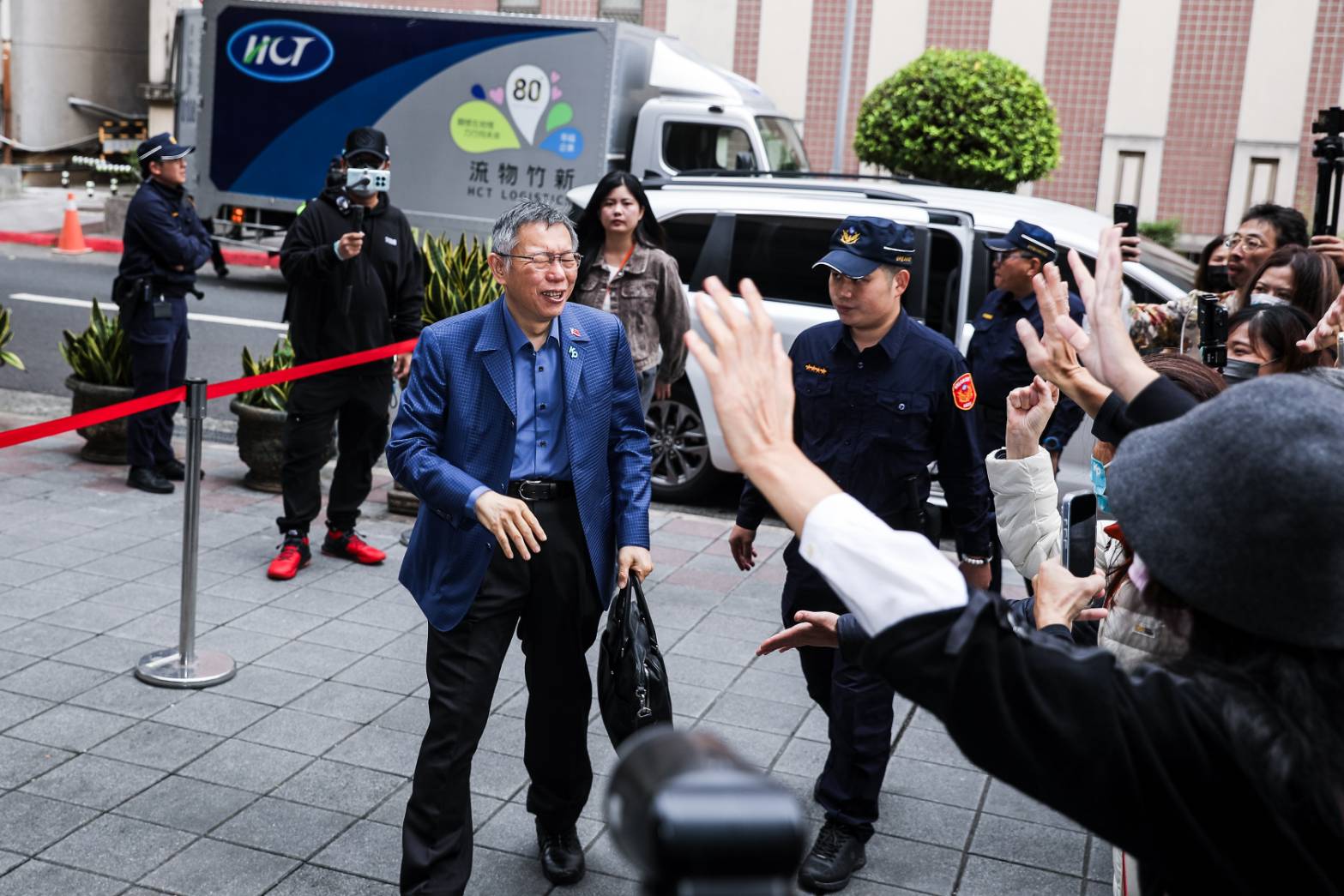 民眾黨前主席柯文哲是否遭判28年6月，預計明年3月26日宣判。（鏡報鄒保祥）